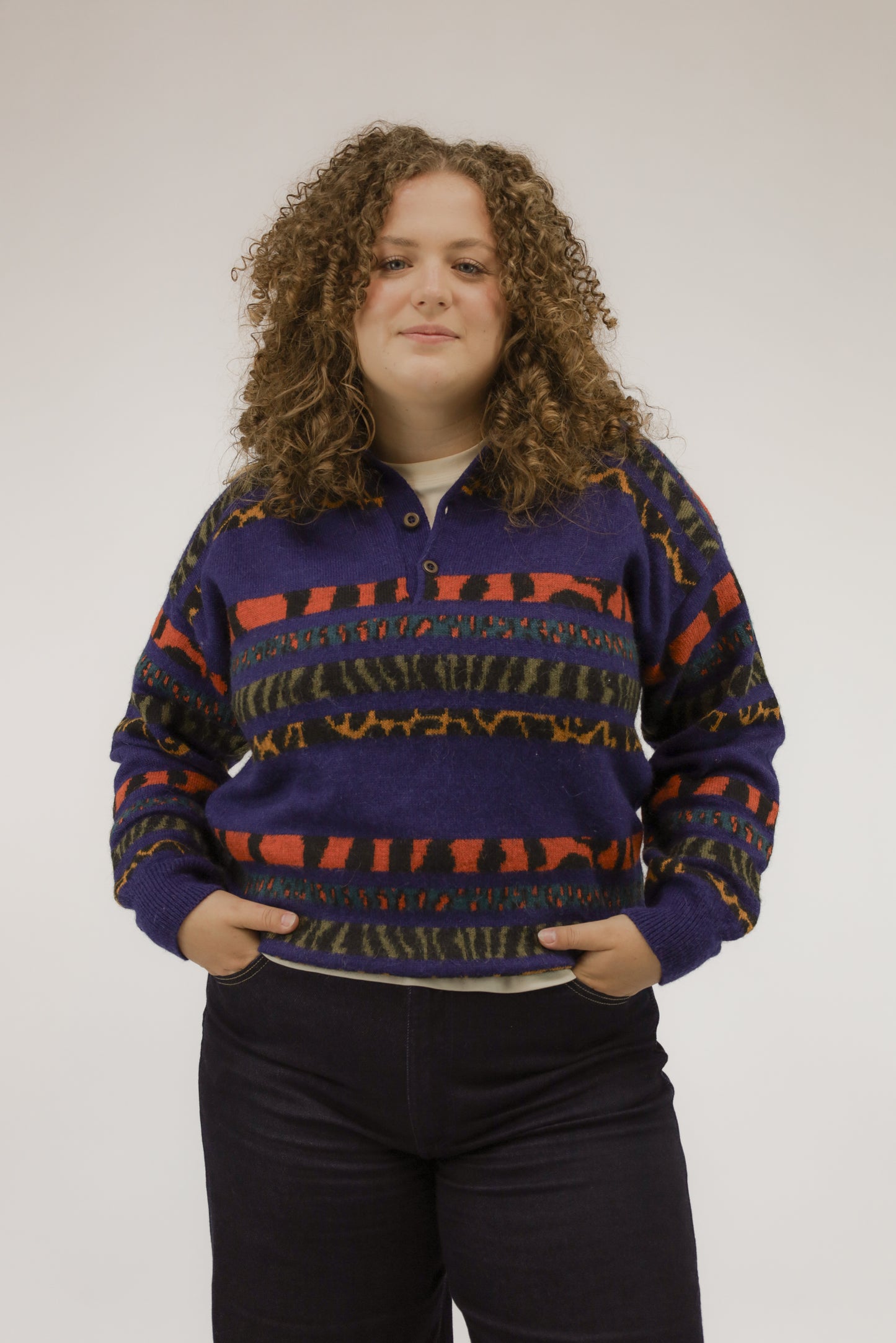 ira fantasy animal knit - L/XL