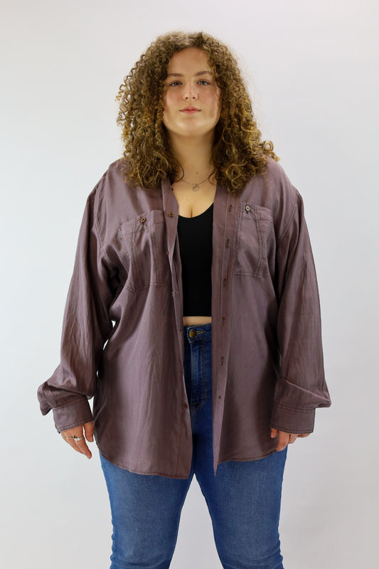 bobbi zijden blouse - XXL