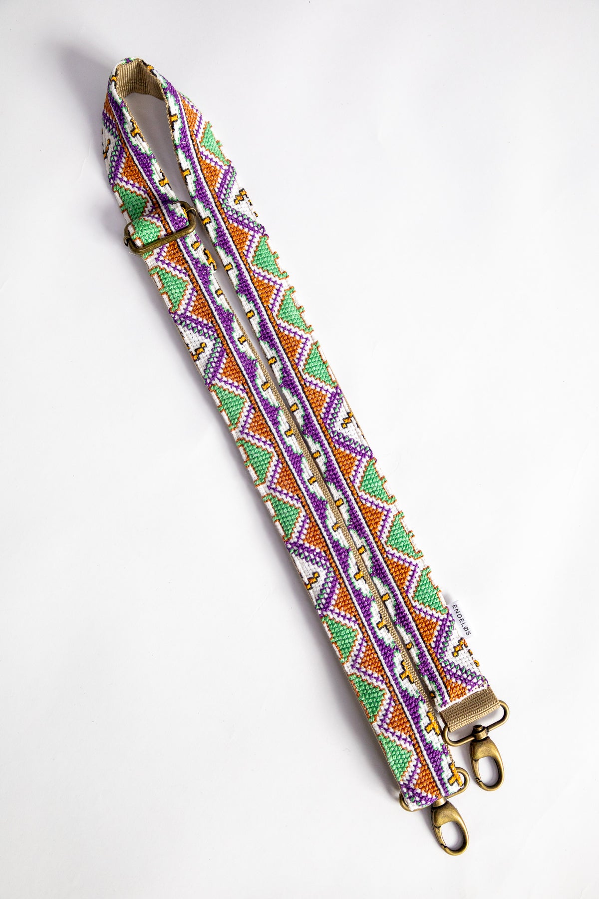 strap van vintage borduurwerk - retro - verstelbaar