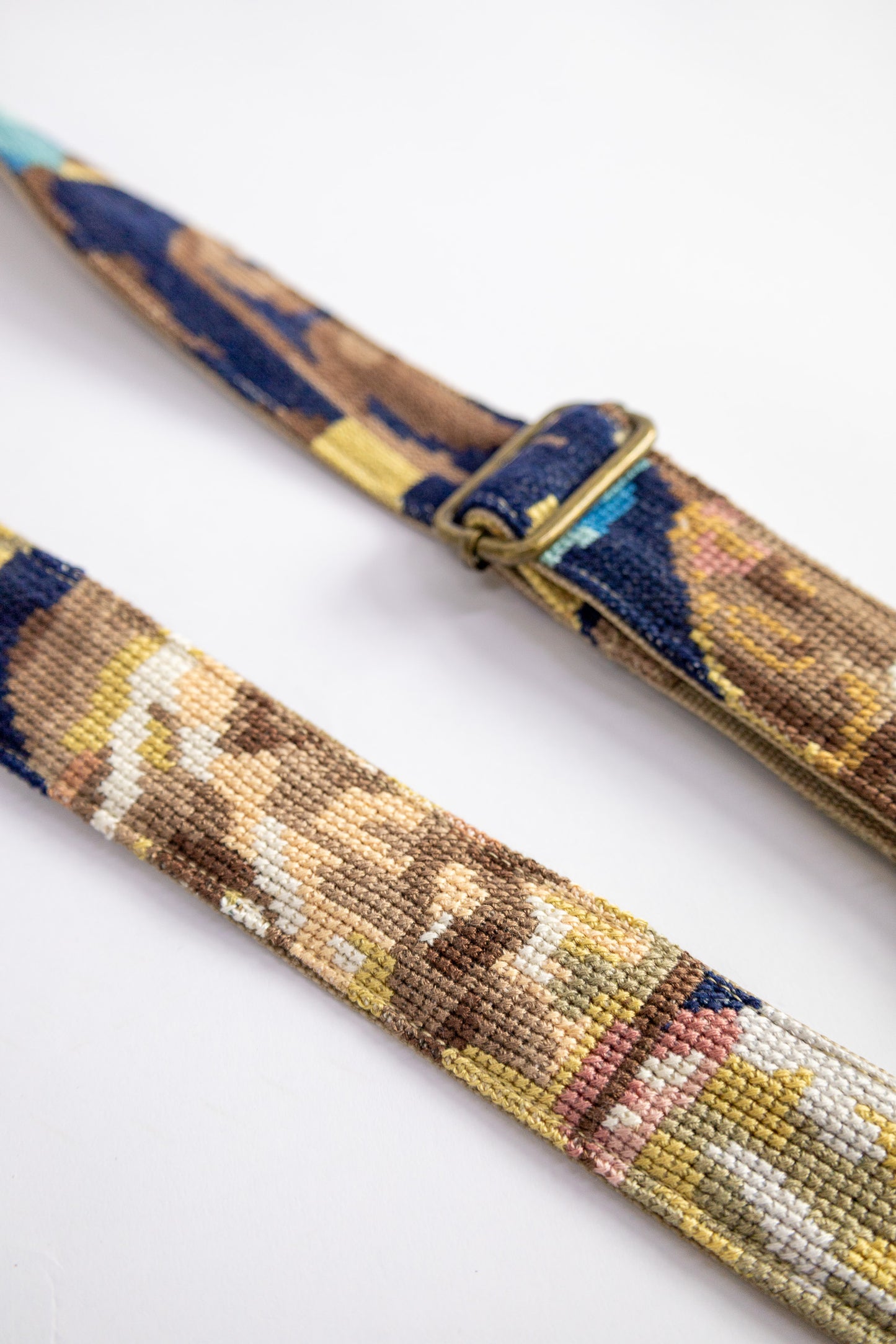 strap van vintage borduurwerk - kapitein - verstelbaar