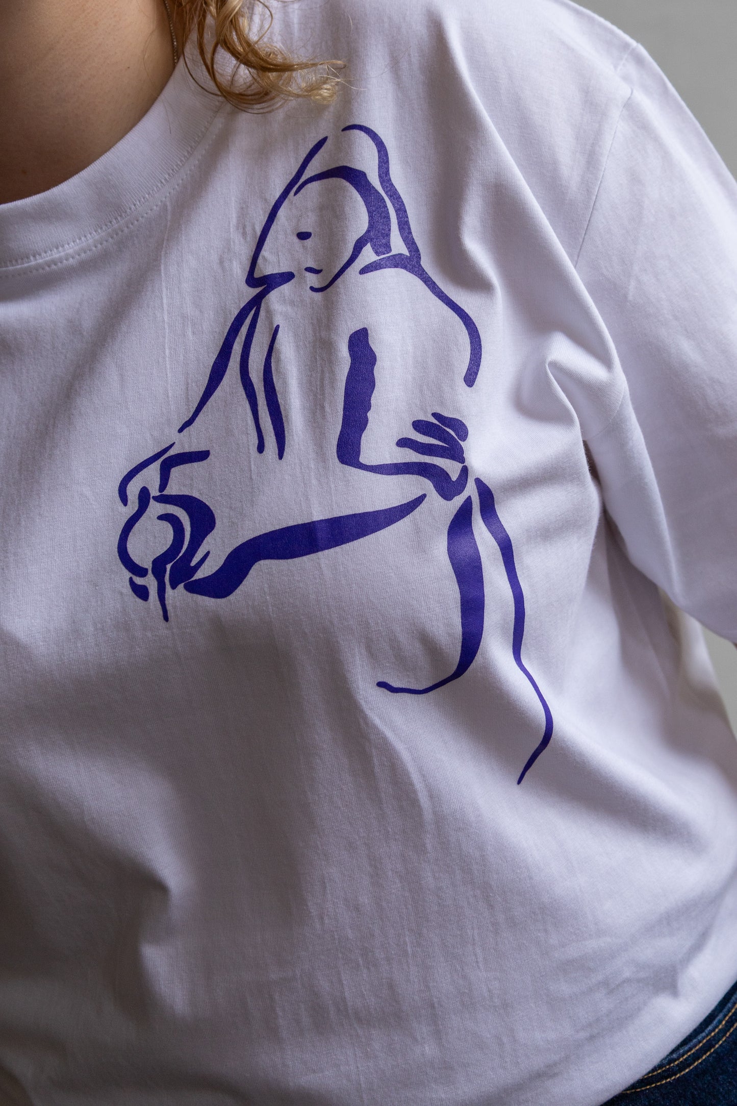 exclusieve Endeløs tee - melkmeisje I