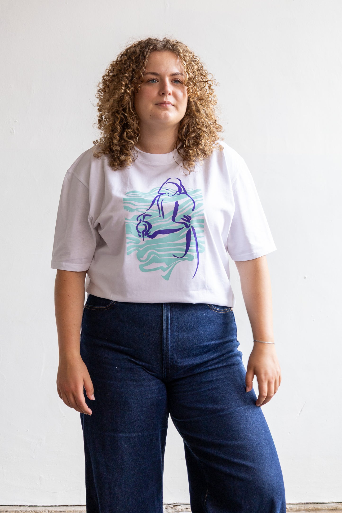 exclusieve Endeløs tee - melkmeisje & zee II