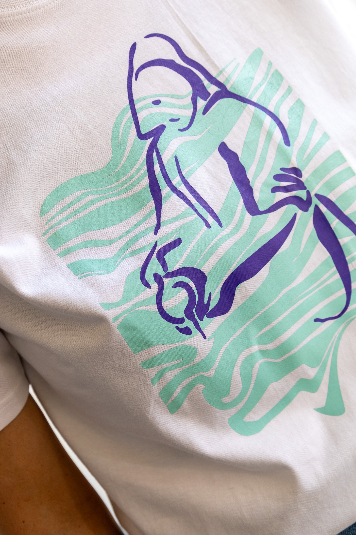 exclusieve Endeløs tee - melkmeisje & zee II