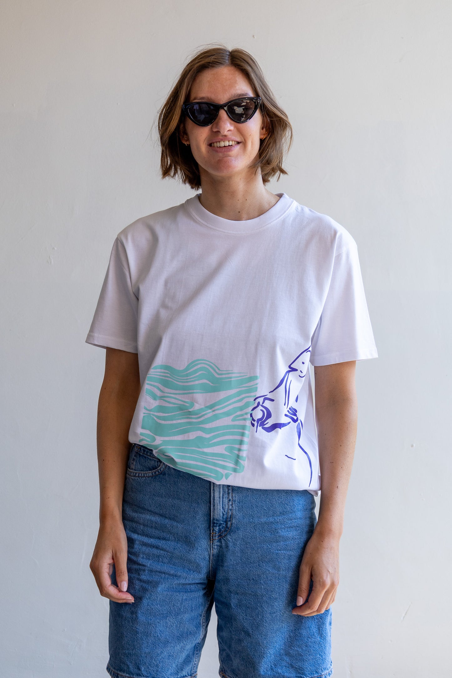 ocean Christmas sweater - XXL