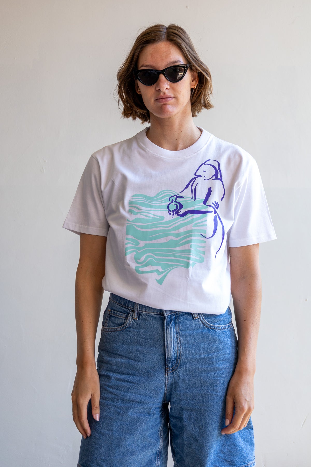 ocean Christmas sweater - XXL