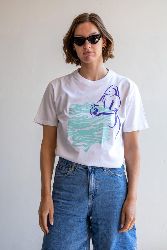 ocean Christmas sweater - XXL