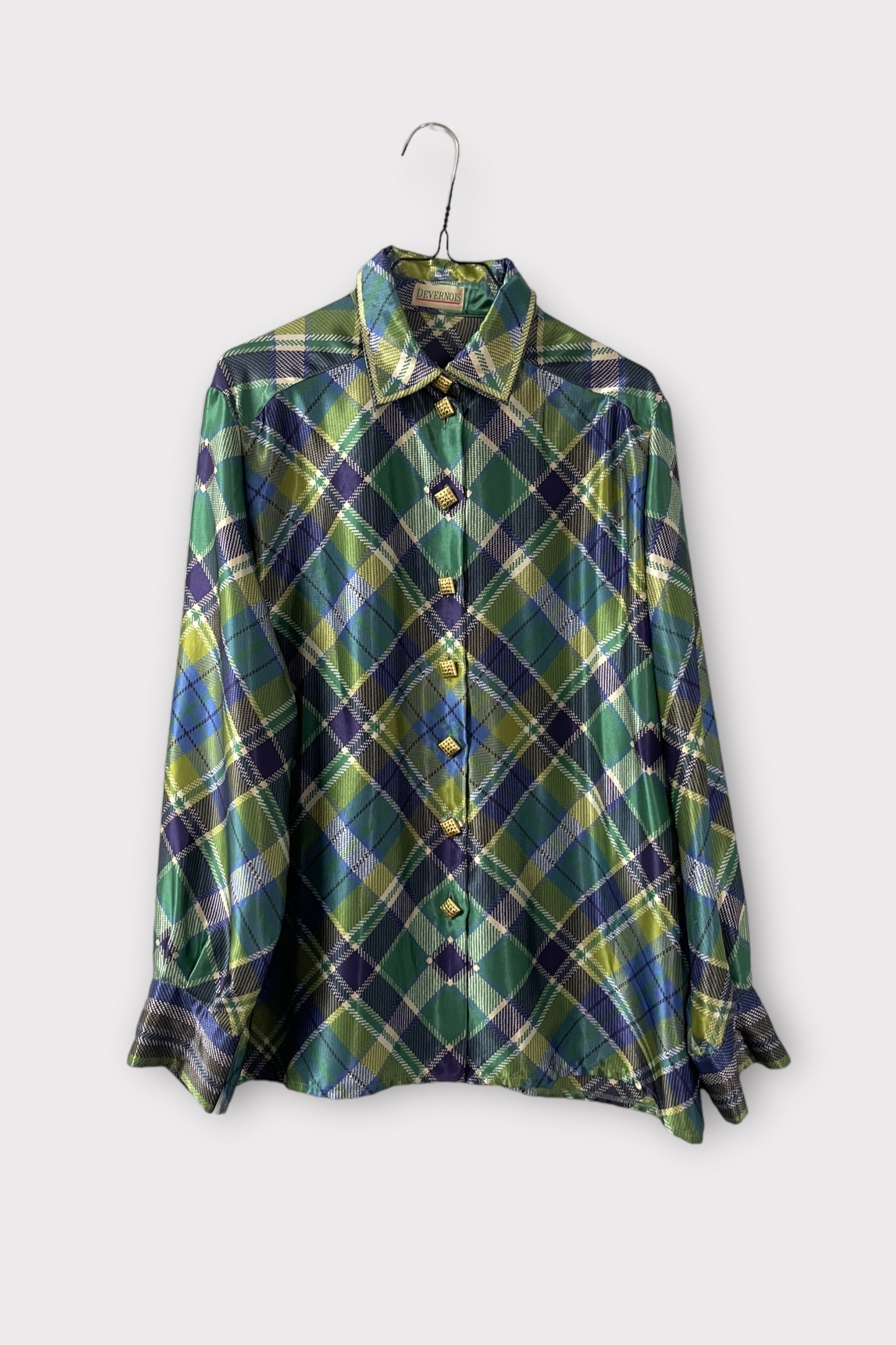 jente checkered blouse - XL