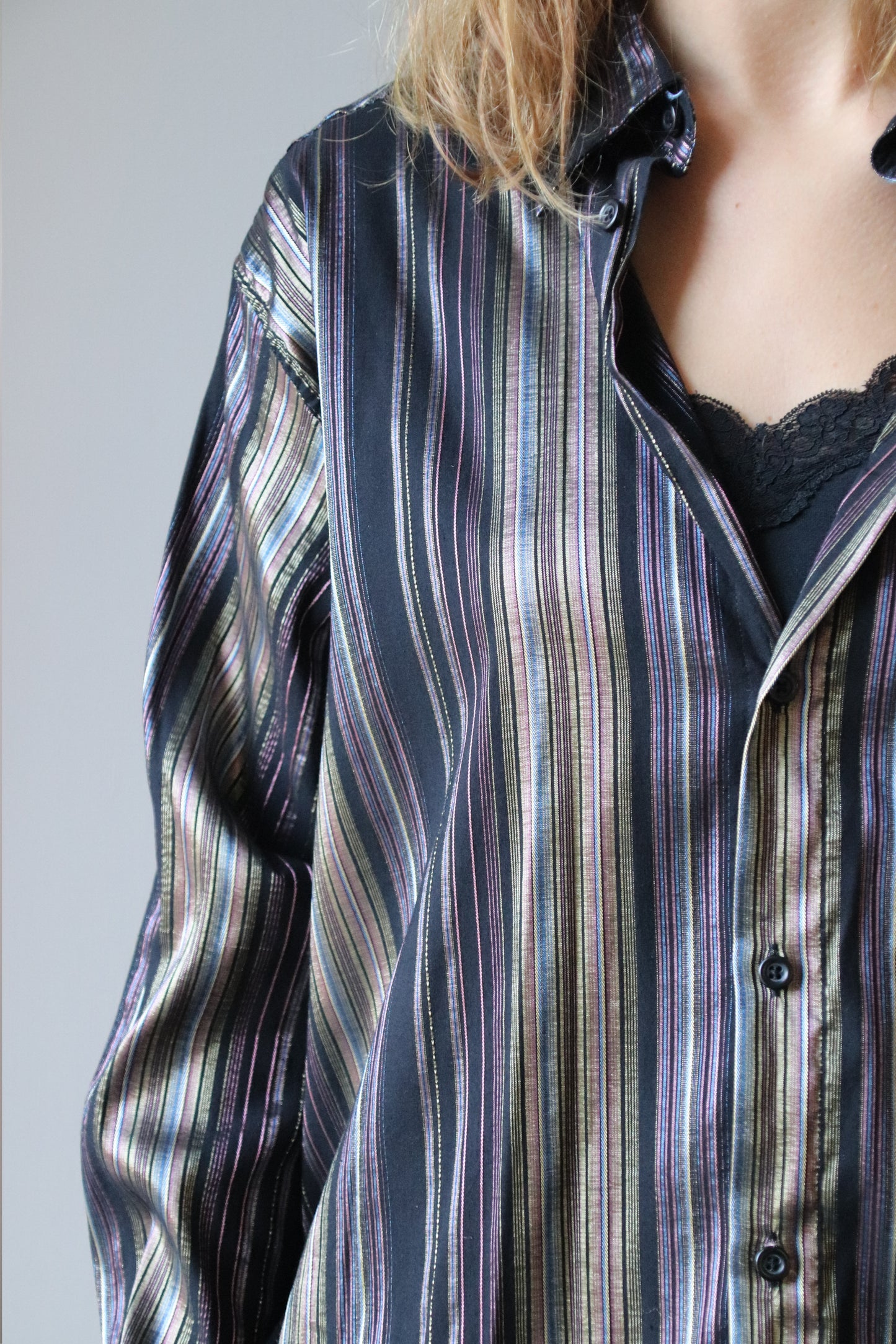 kik stripe blouse - XL