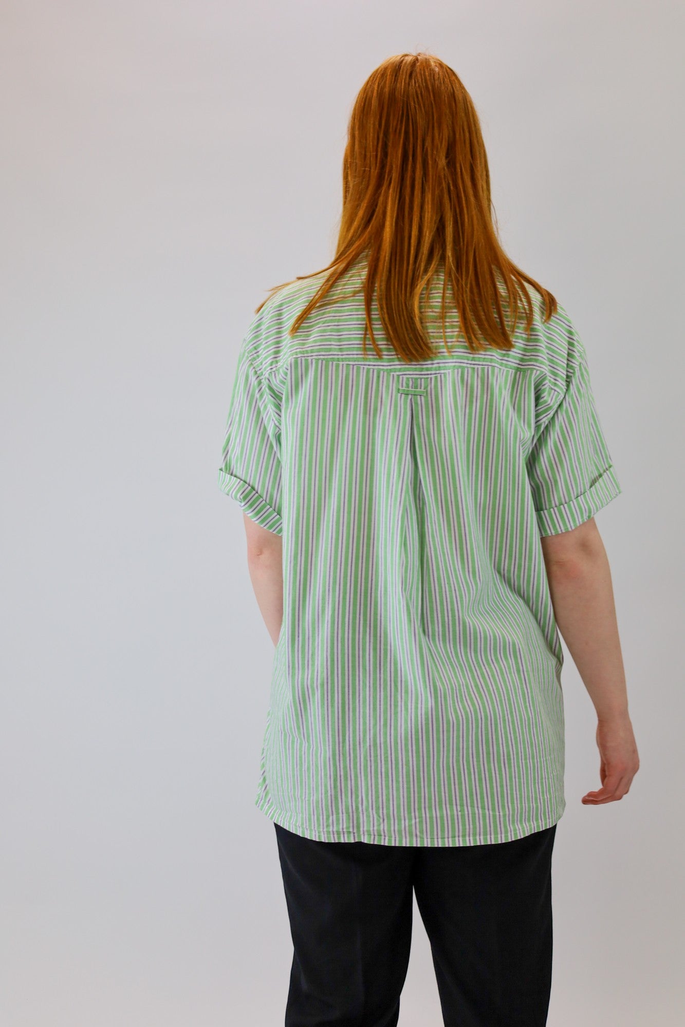 finnly stripe blouse - L