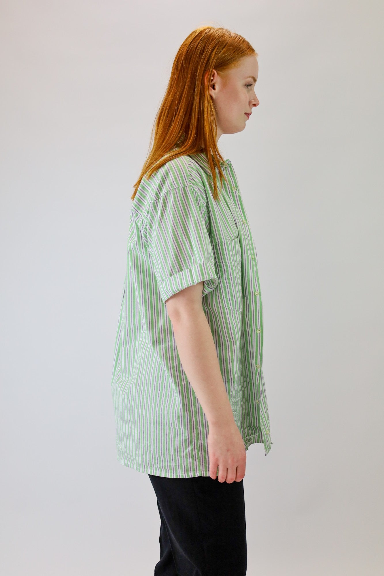 finnly stripe blouse - L