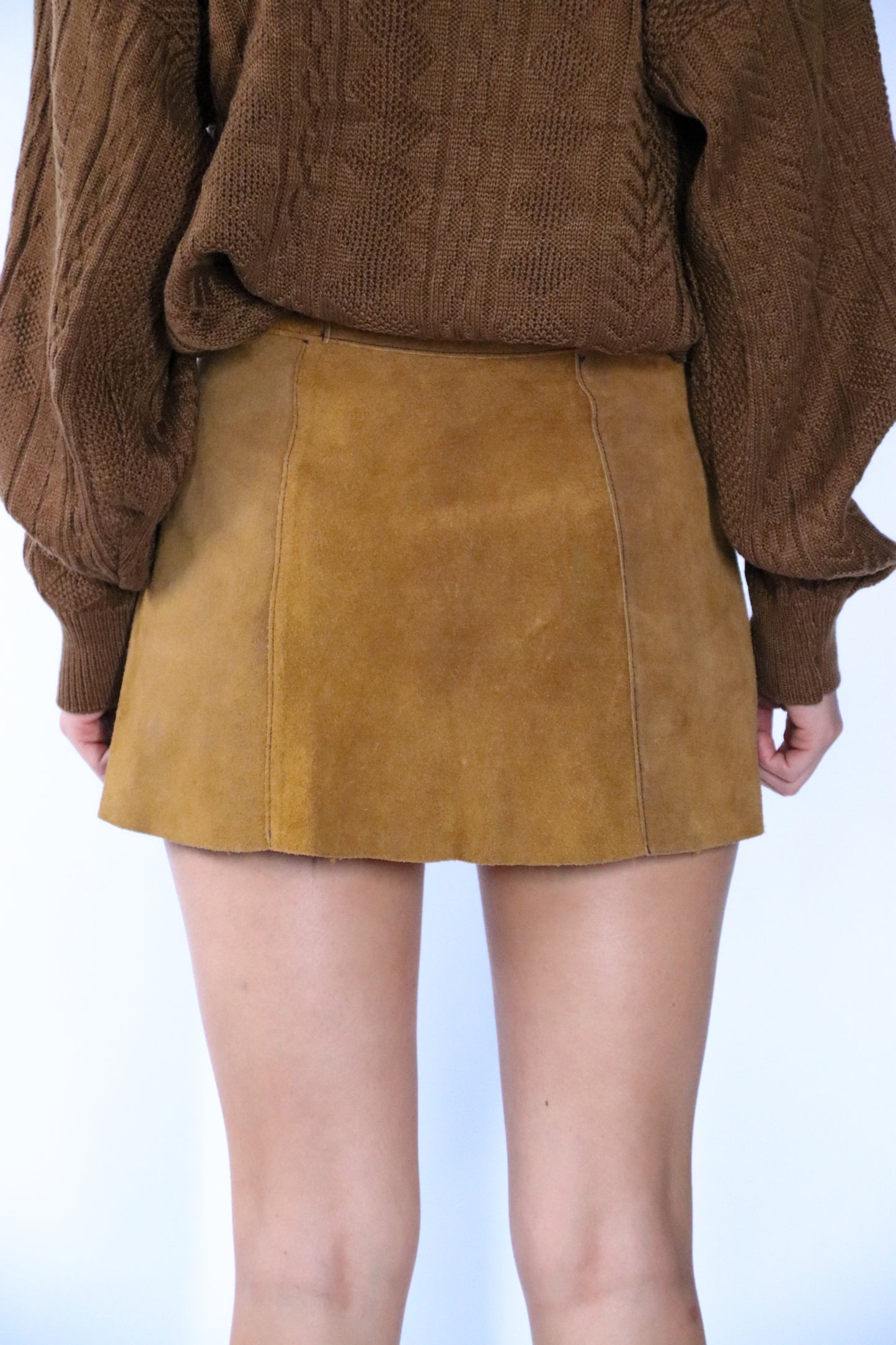 tate suede skirt - XS/S