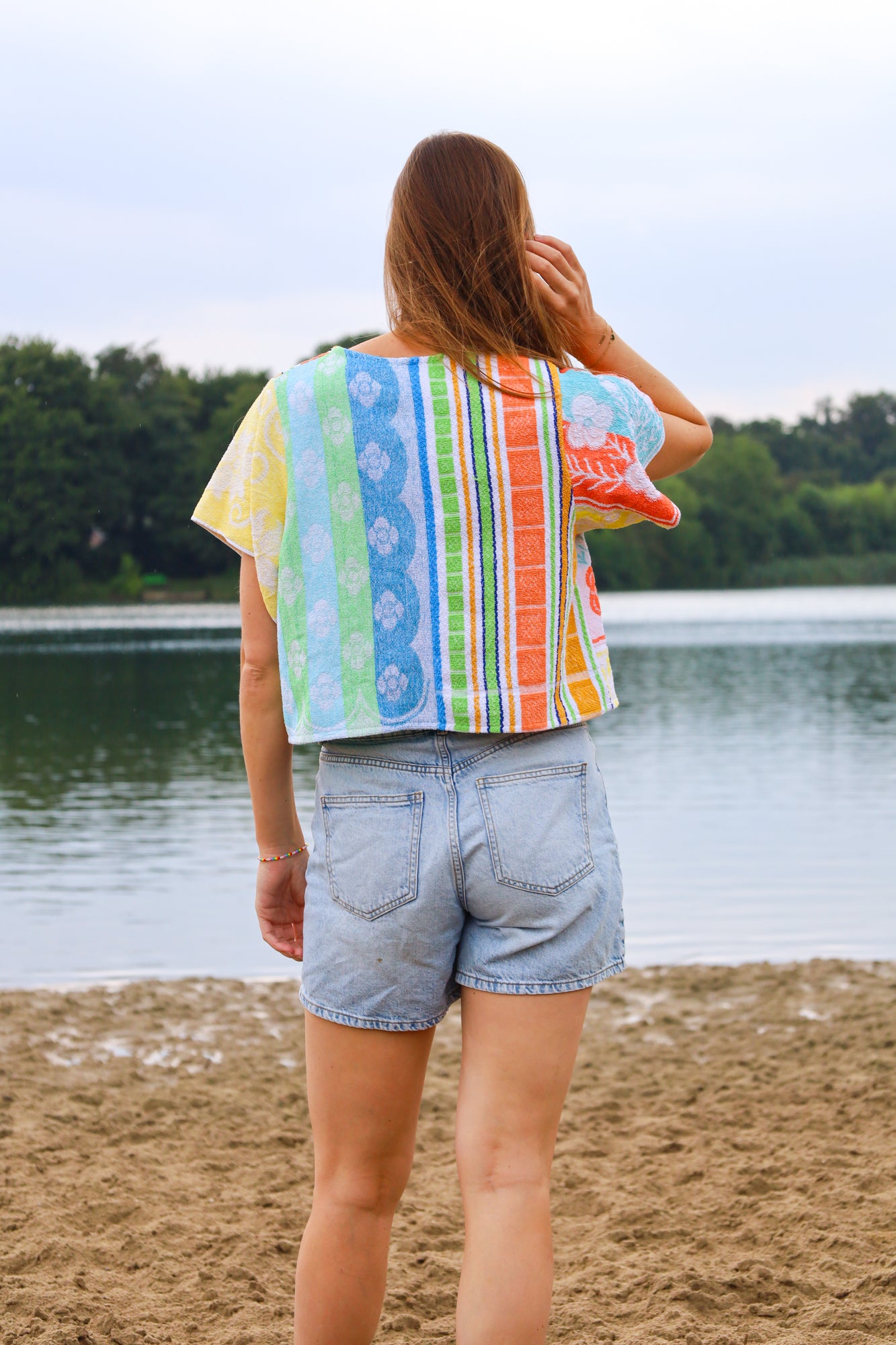 terry top - multi coco  - S/M