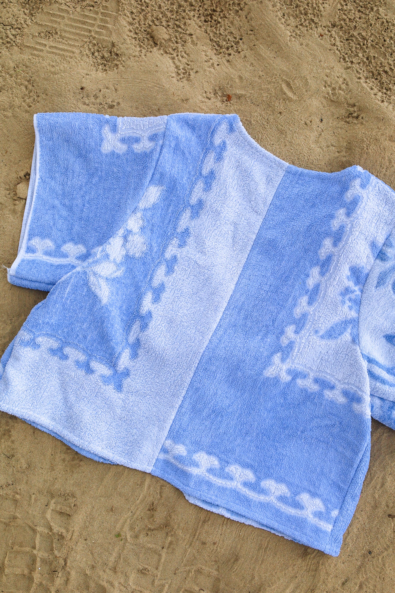 terry top - ice blue - S/M