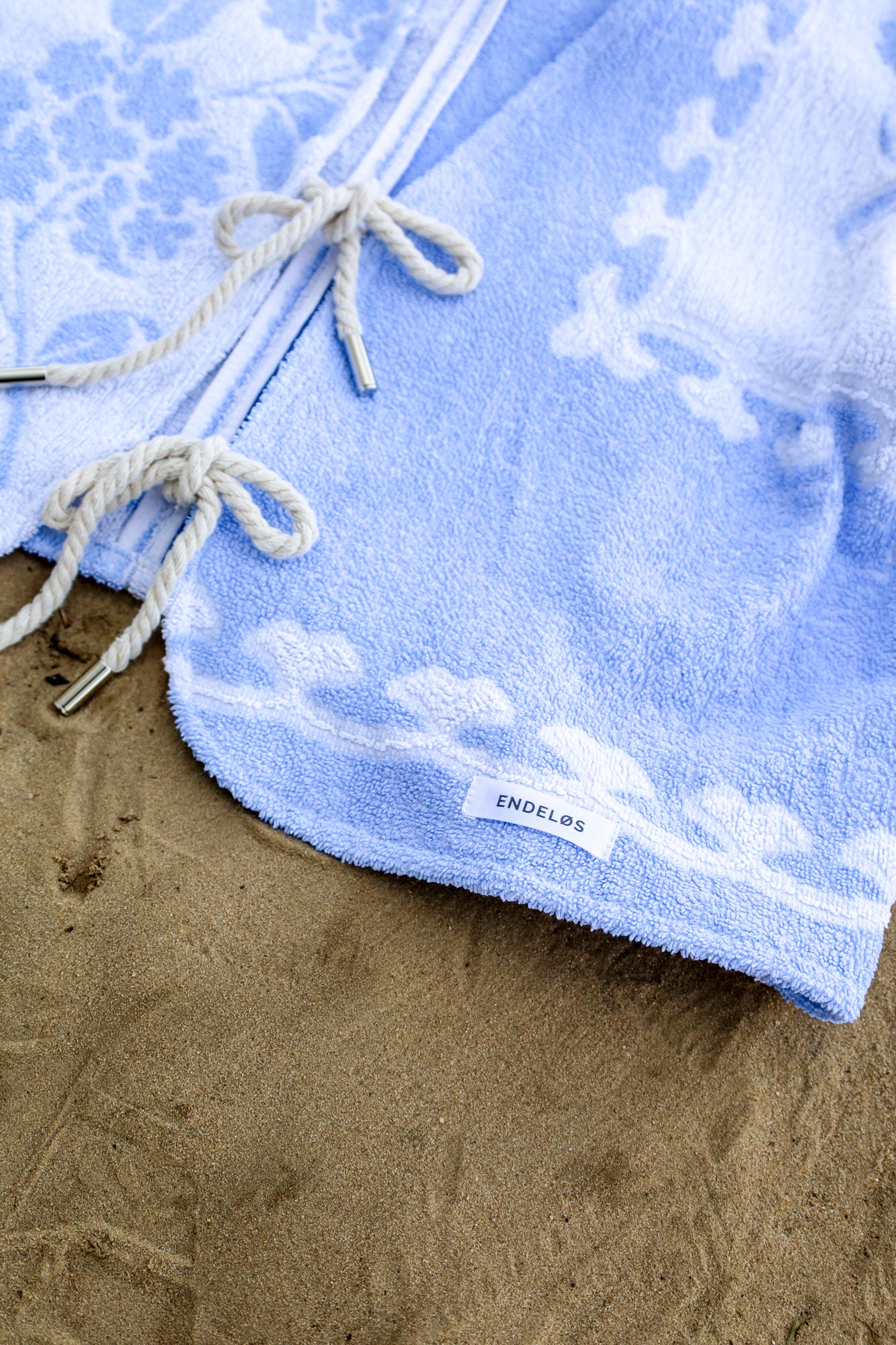 terry top - ice blue - S/M
