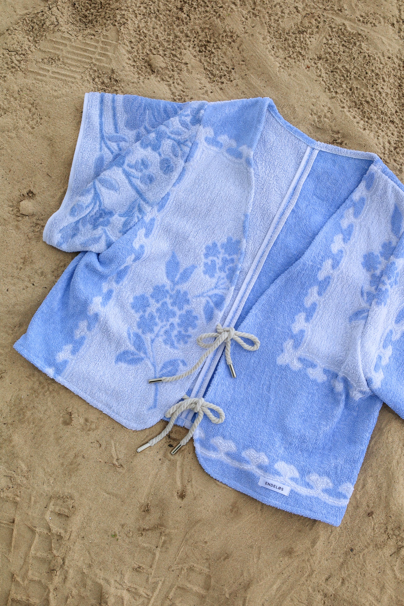 terry top - ice blue - S/M