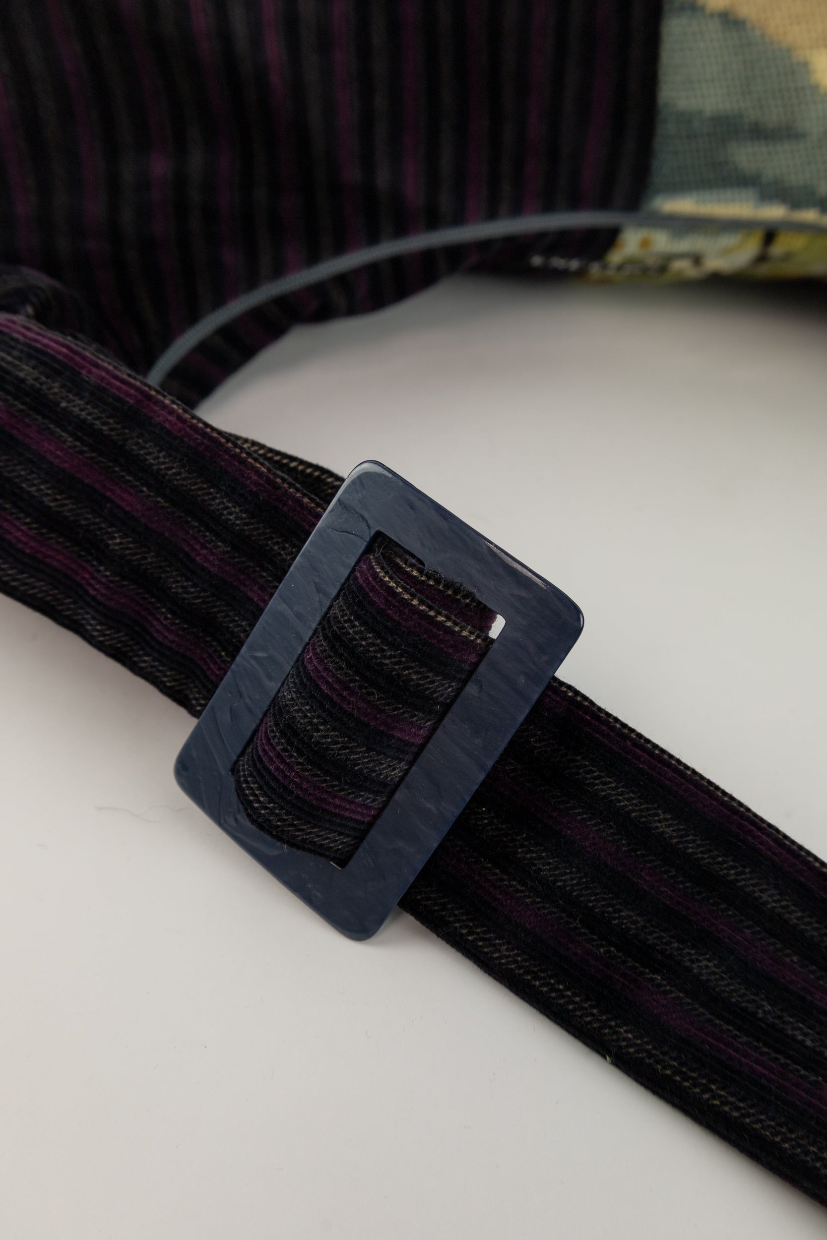 geborduurde vintage baguette bag handgemaakt tas