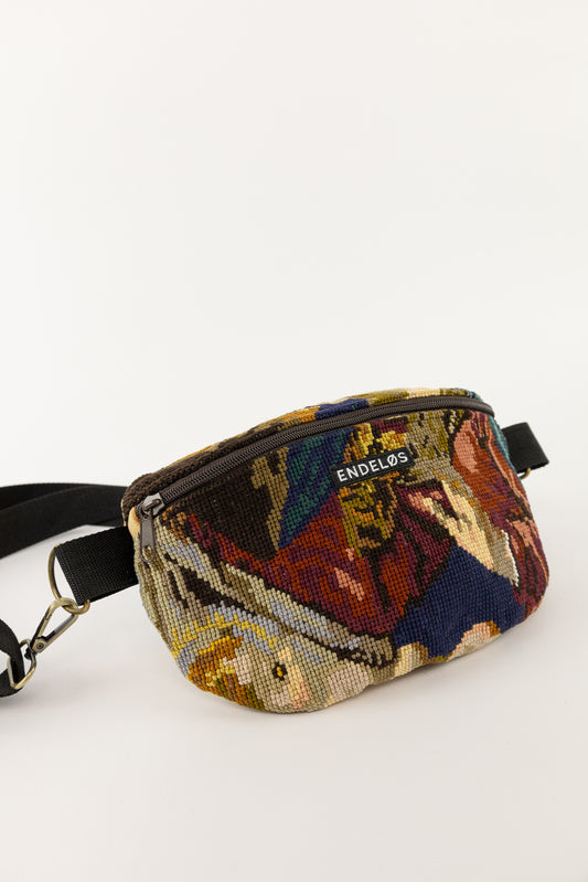 Zoe bag – geborduurde vintage tas - nr. 90