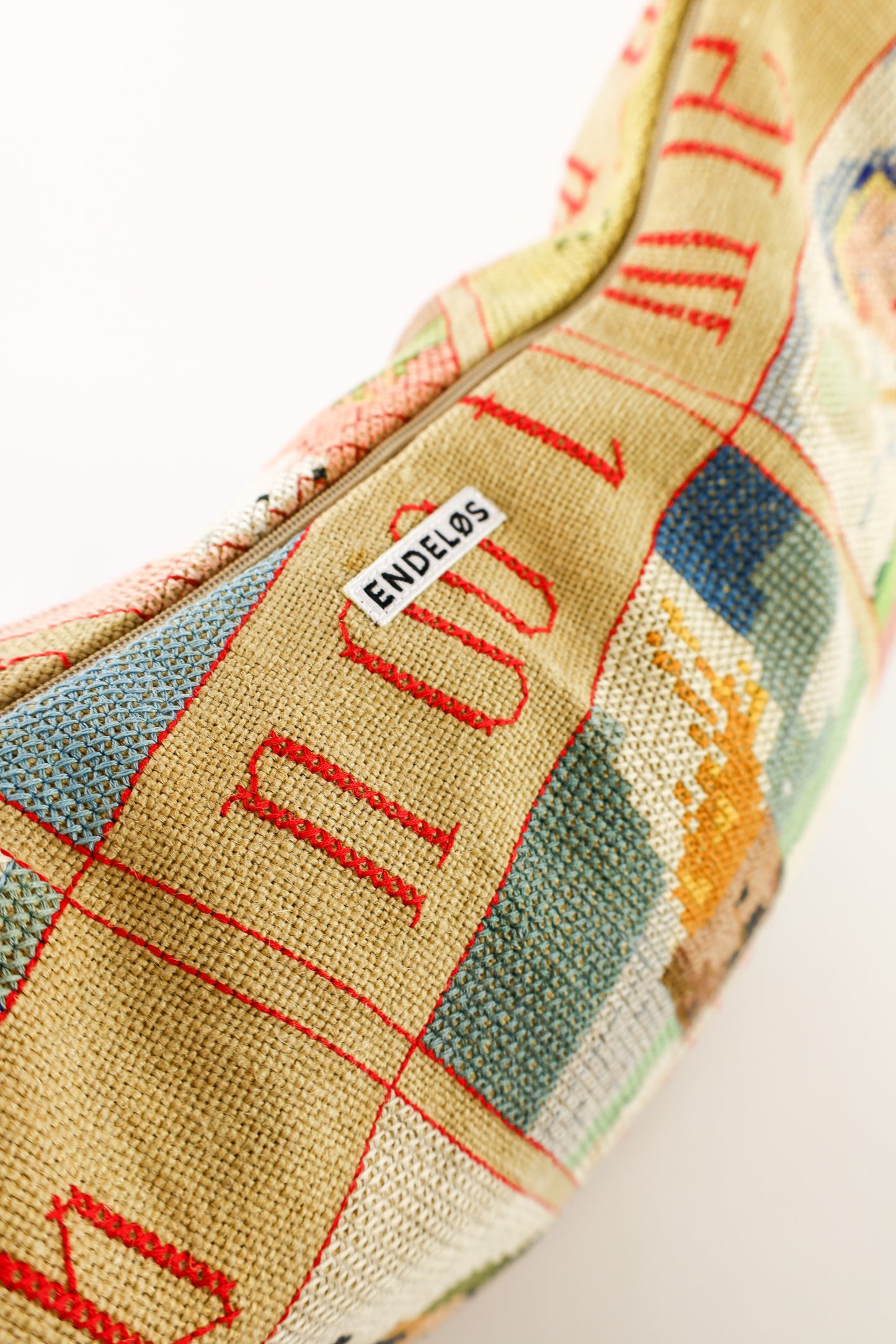 crossbody XL - nr. 44 aap noot mies