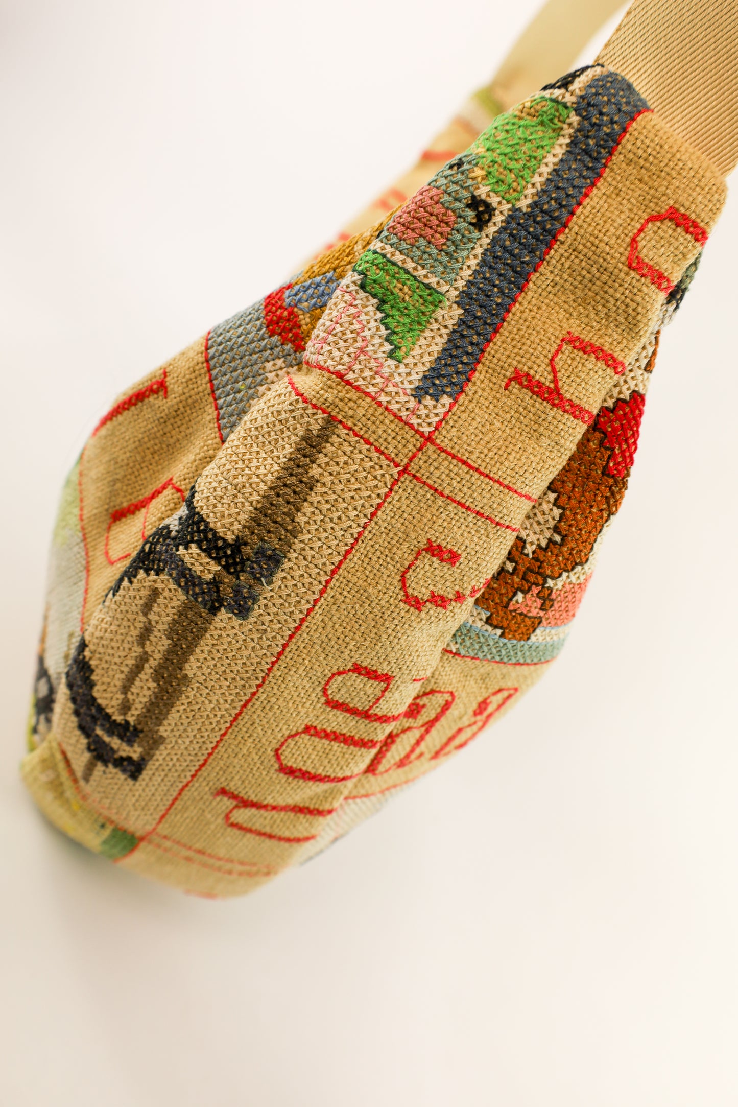 crossbody XL - nr. 44 aap noot mies