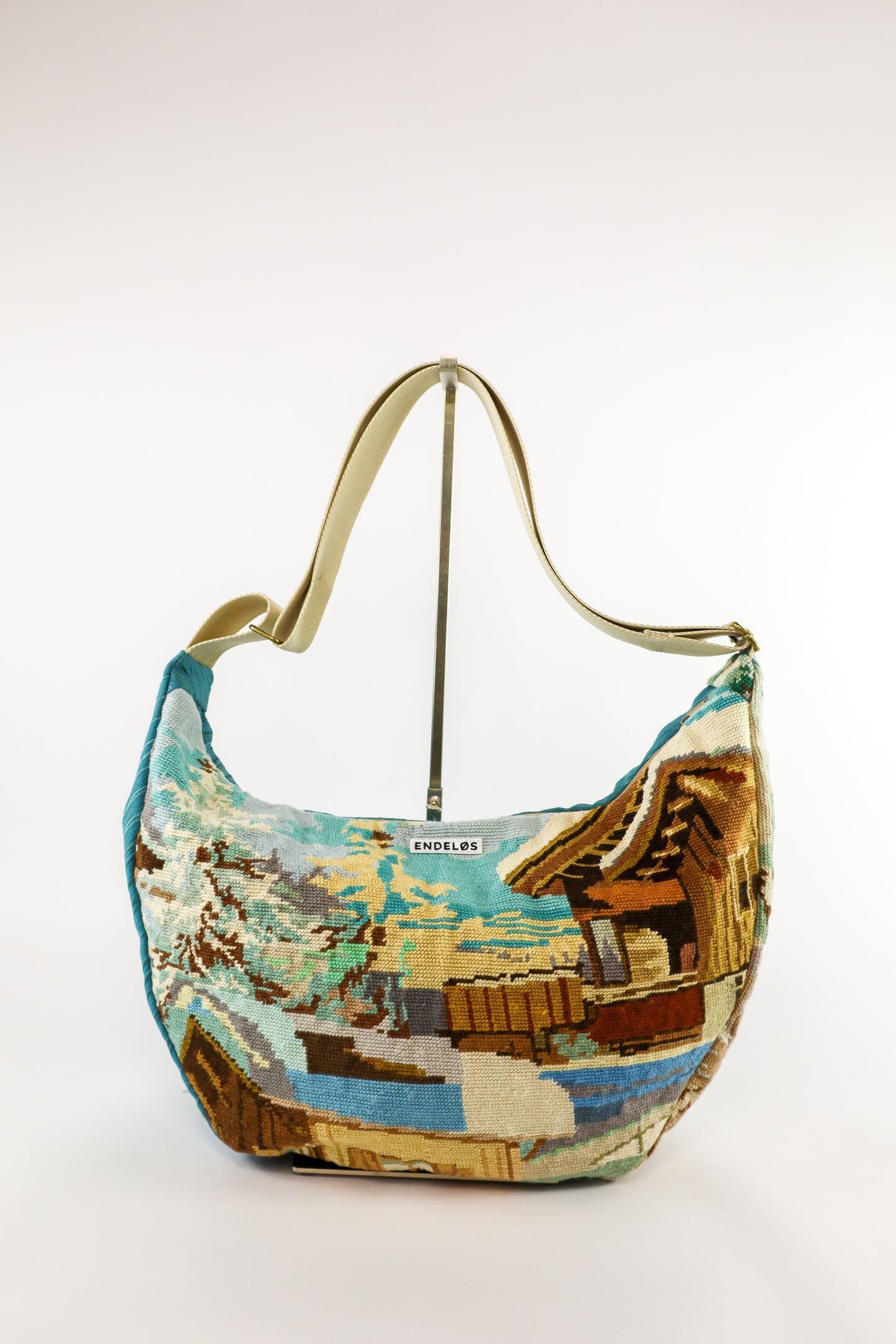 crossbody XL - nr. 50 sneeuw