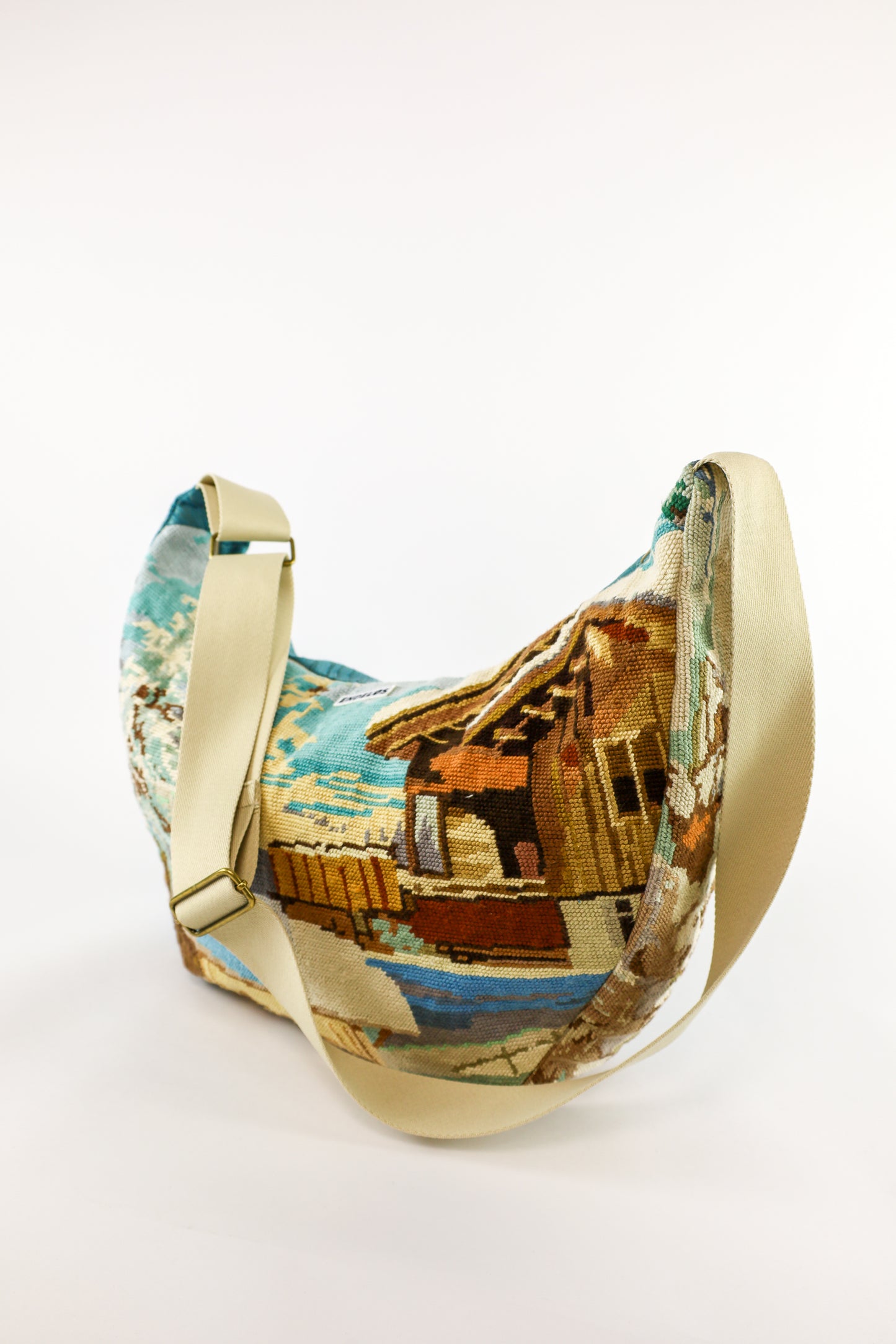 crossbody XL - nr. 50 sneeuw