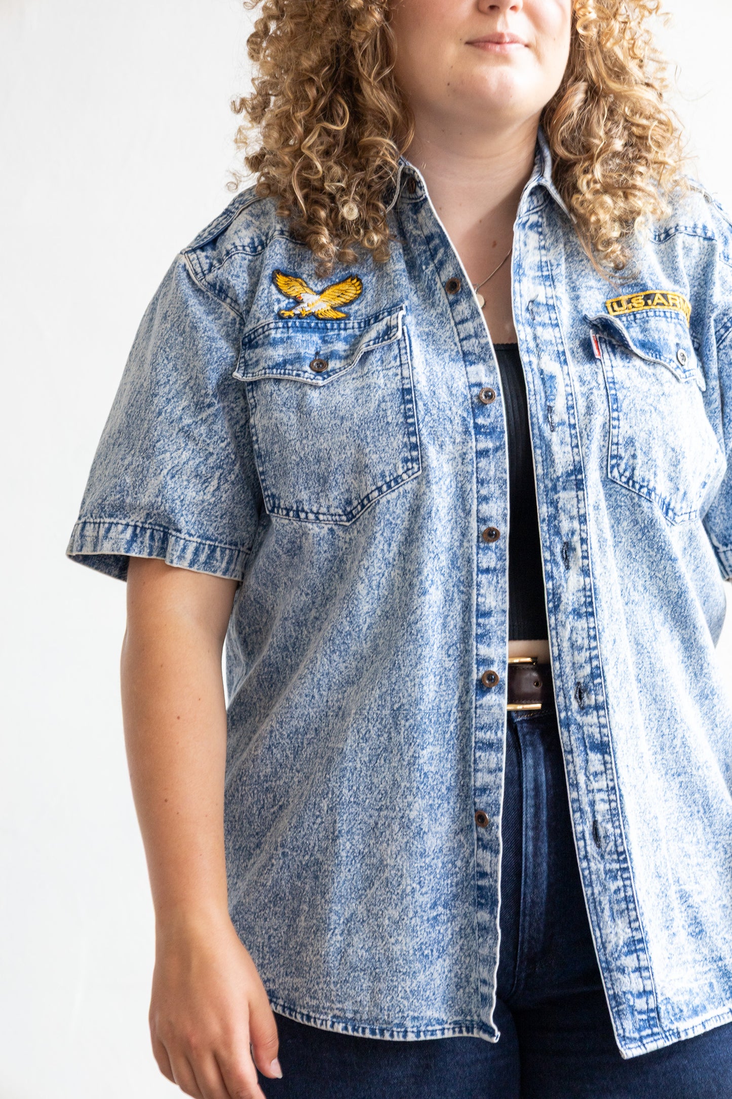 raf denim jacket - L/XL