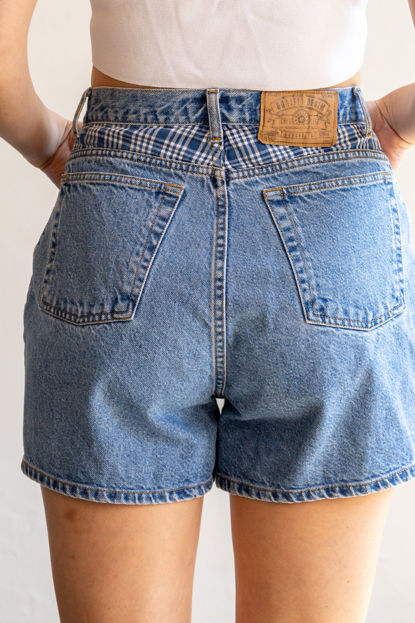 reza denim short - S/M