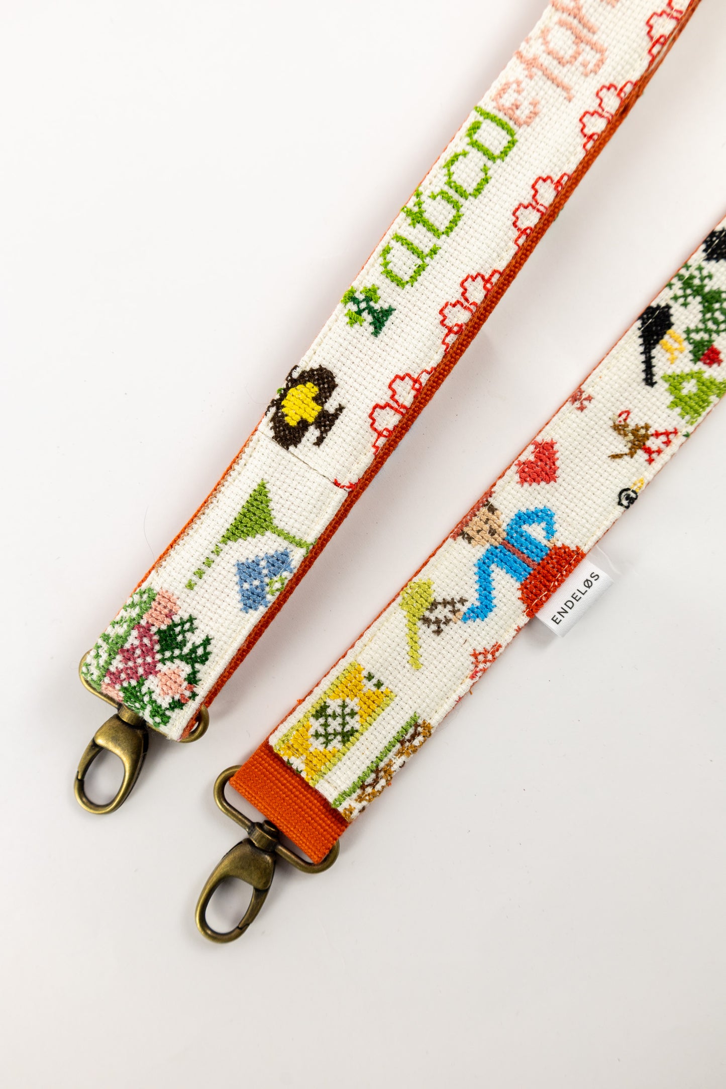 strap van vintage borduurwerk - UWZ - verstelbaar