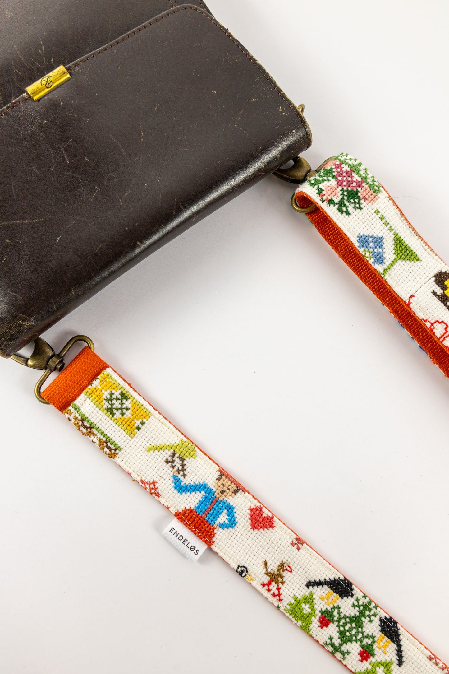 strap van vintage borduurwerk - UWZ - verstelbaar