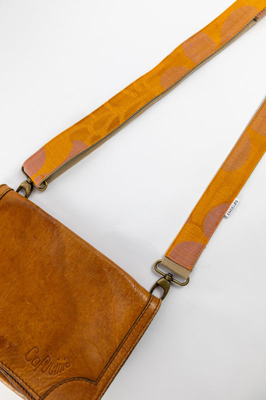 strap van vintage borduurwerk - Flower Power - verstelbaar