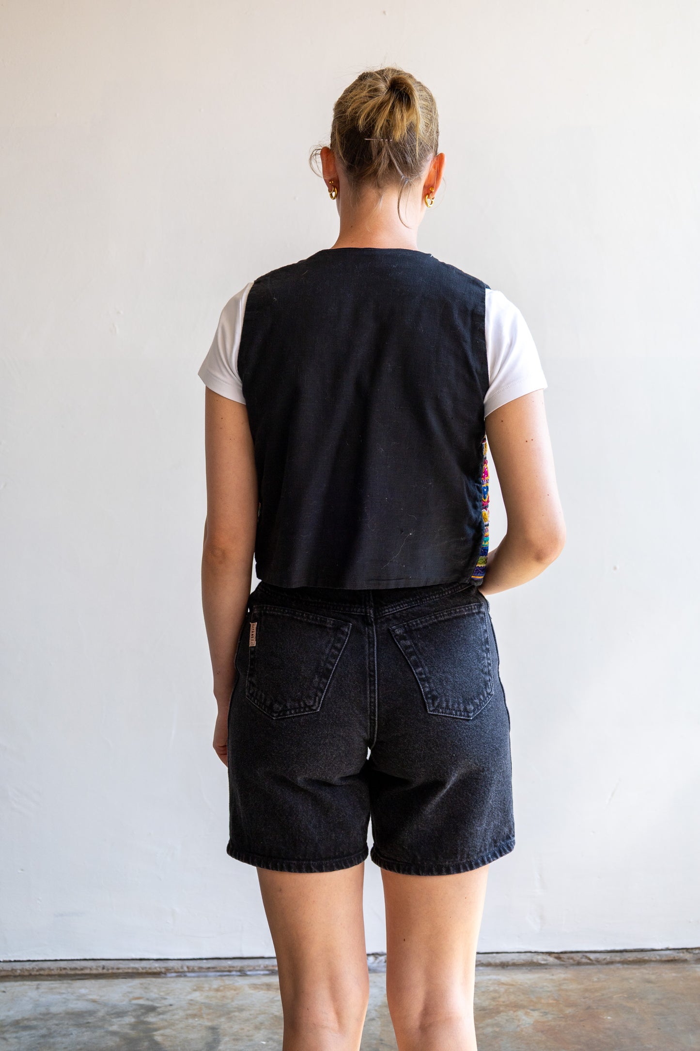 rana zwarte short - S