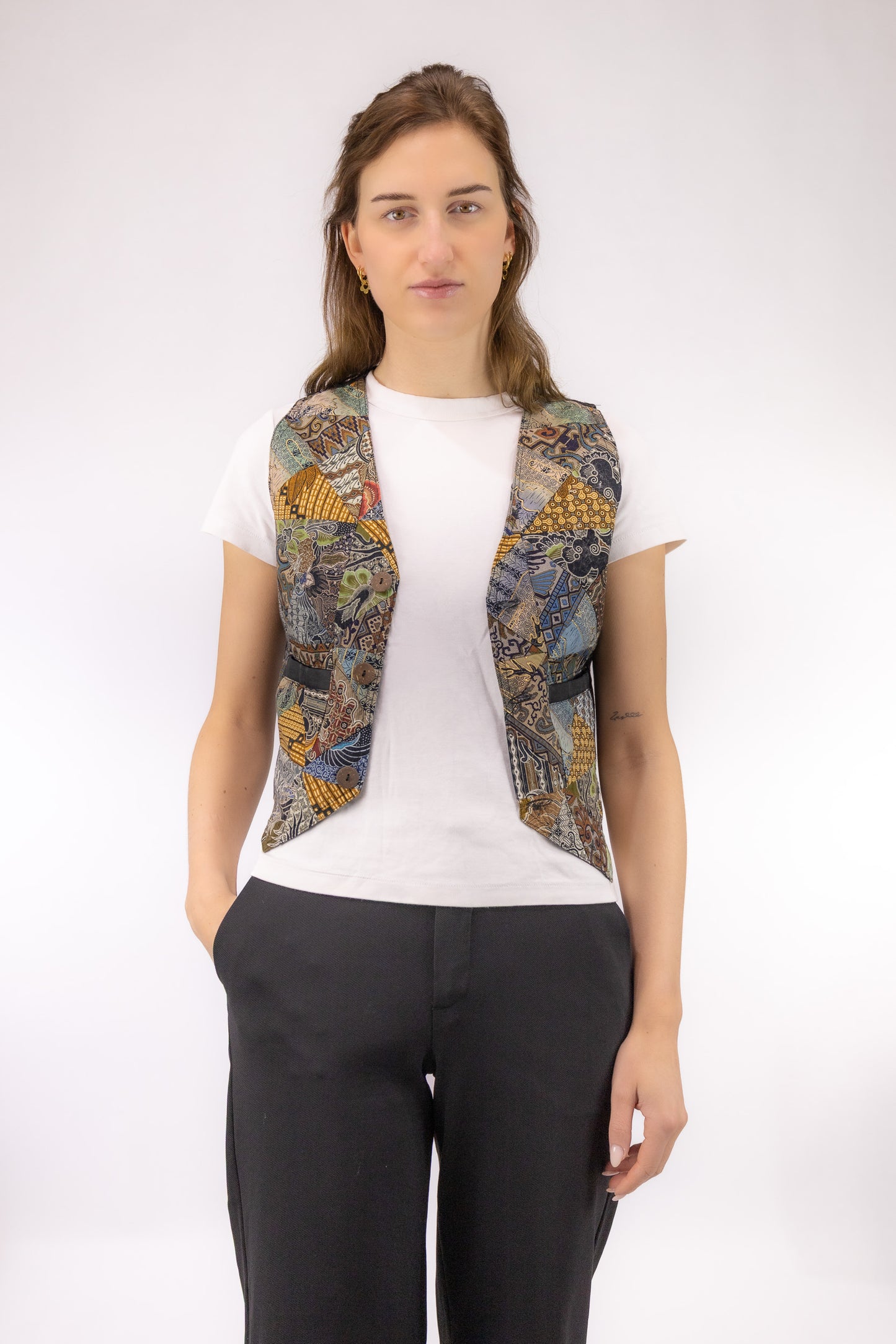odia quilted gilet - XS