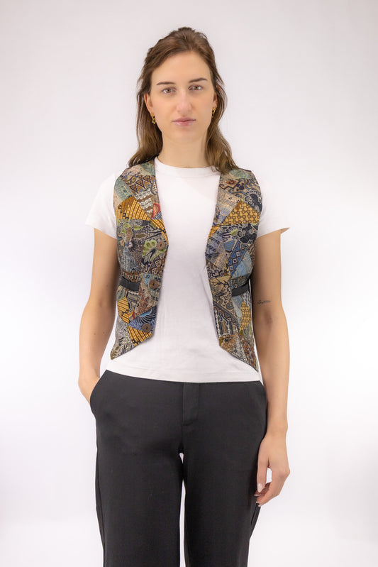 odia quilted gilet - XS