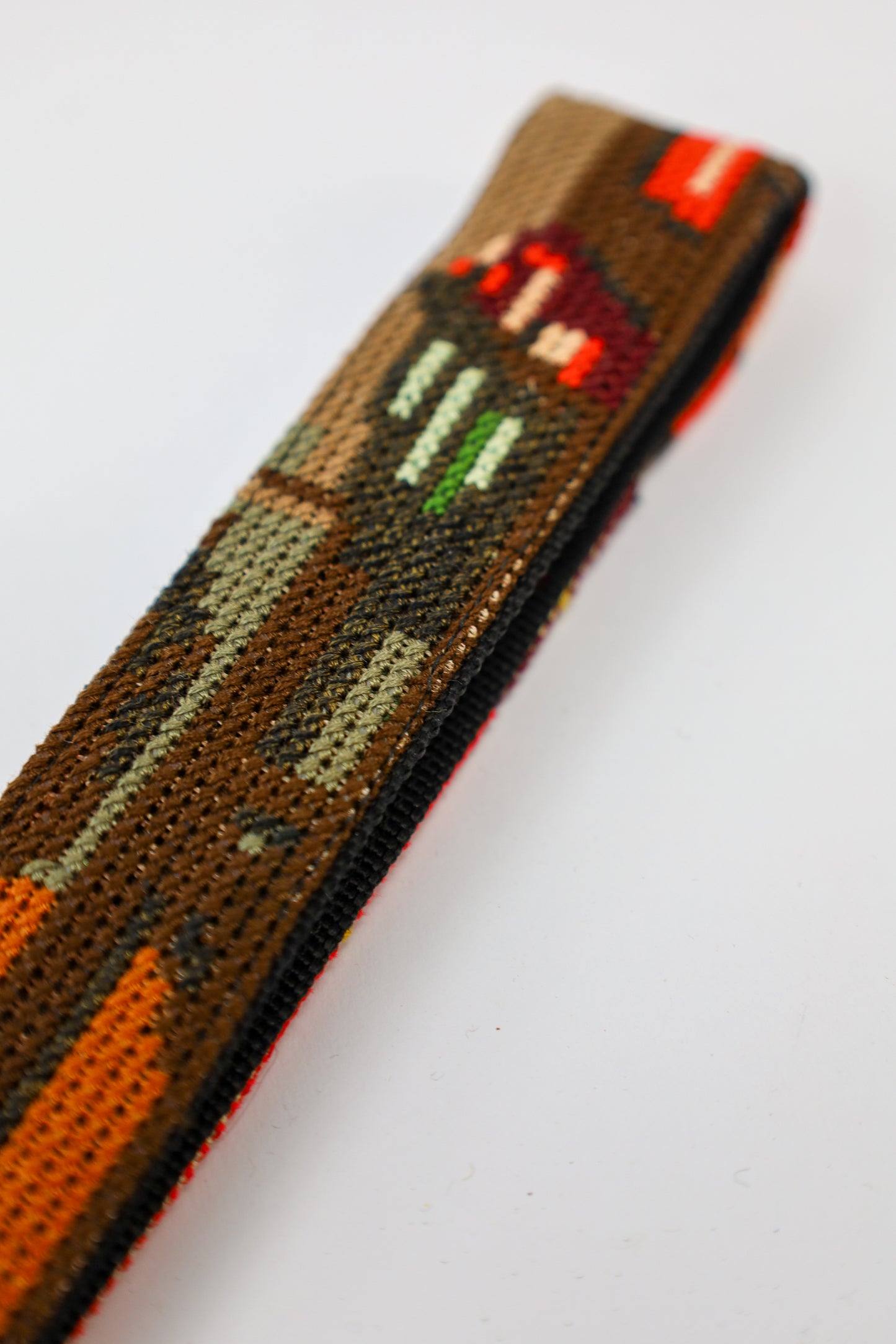 sleutelhanger - rood & goud