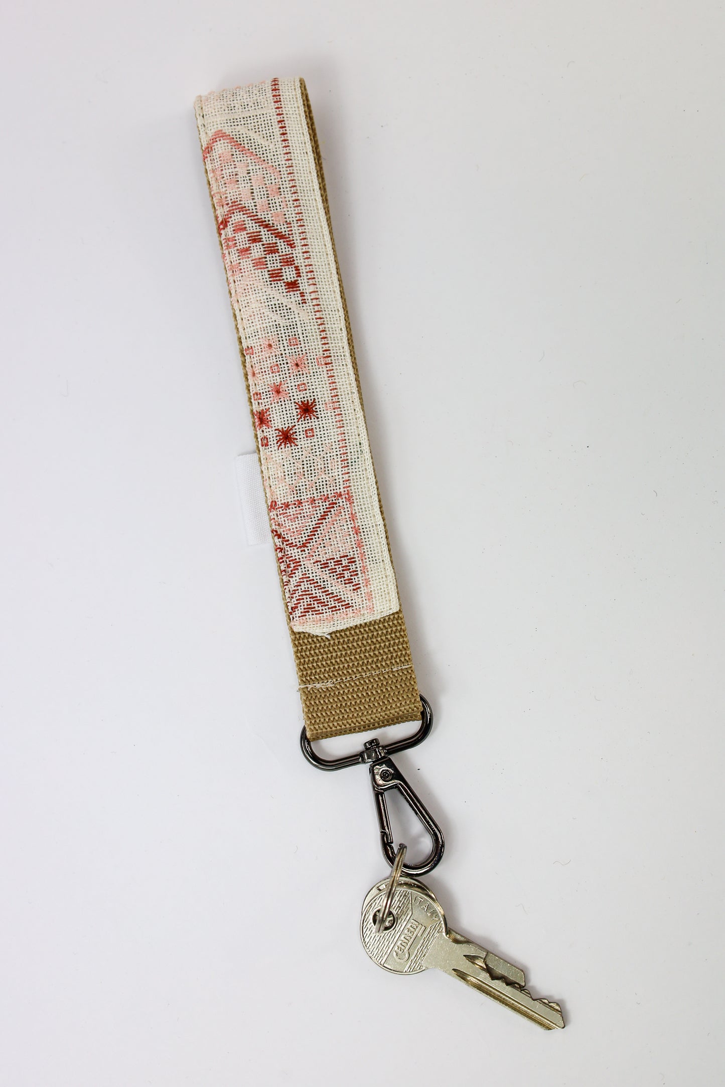 sleutelhanger - white