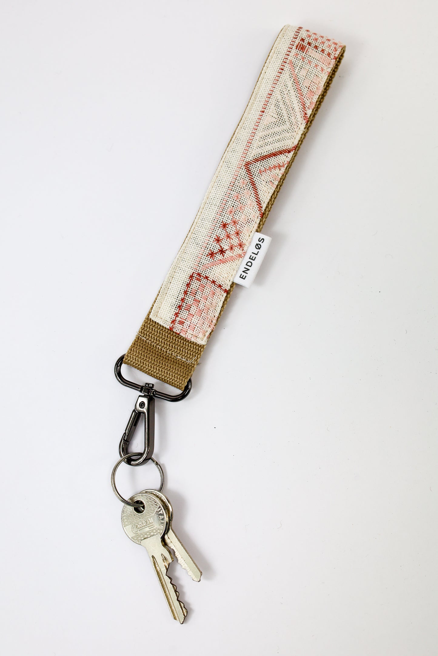 sleutelhanger - white