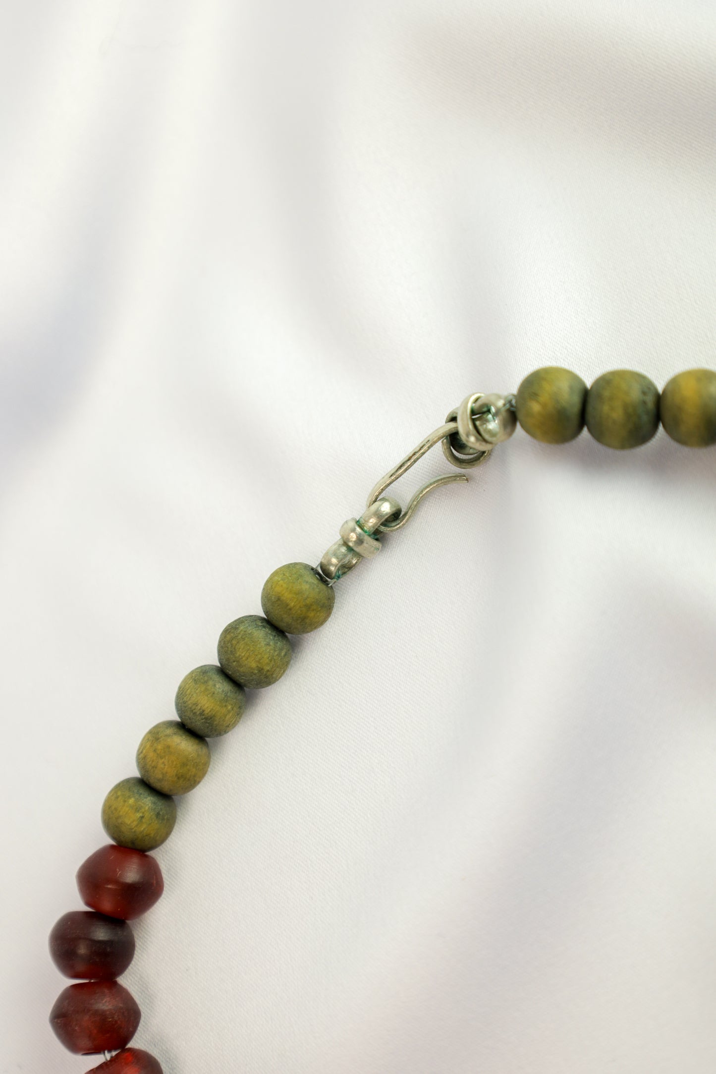 houten kralen - ketting