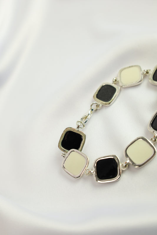 zwart en wit - armband