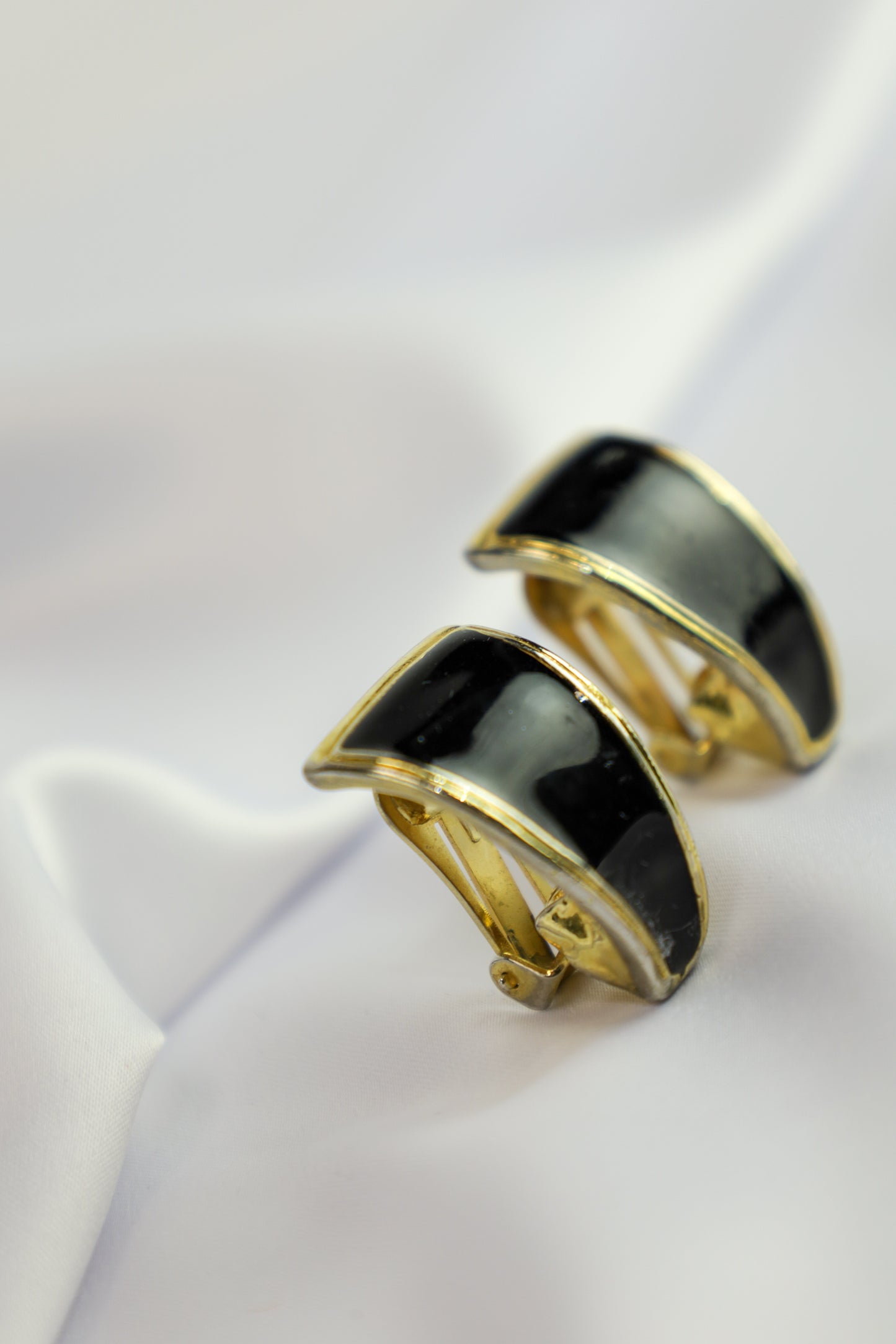 zwart en goud - clip on