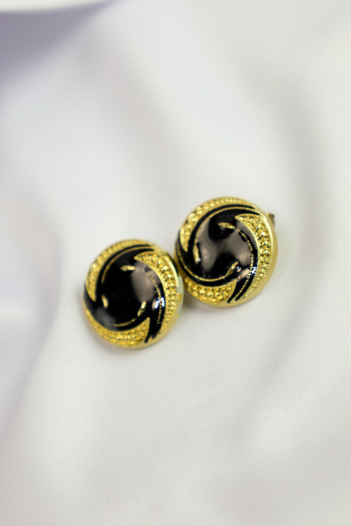 knoop oorbellen - clip on