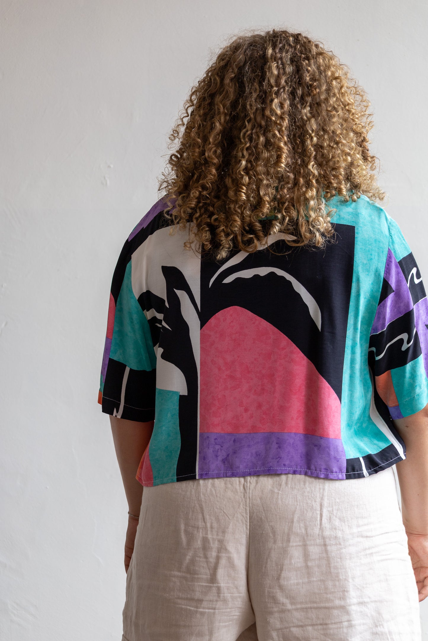 riley korte blouse - XL
