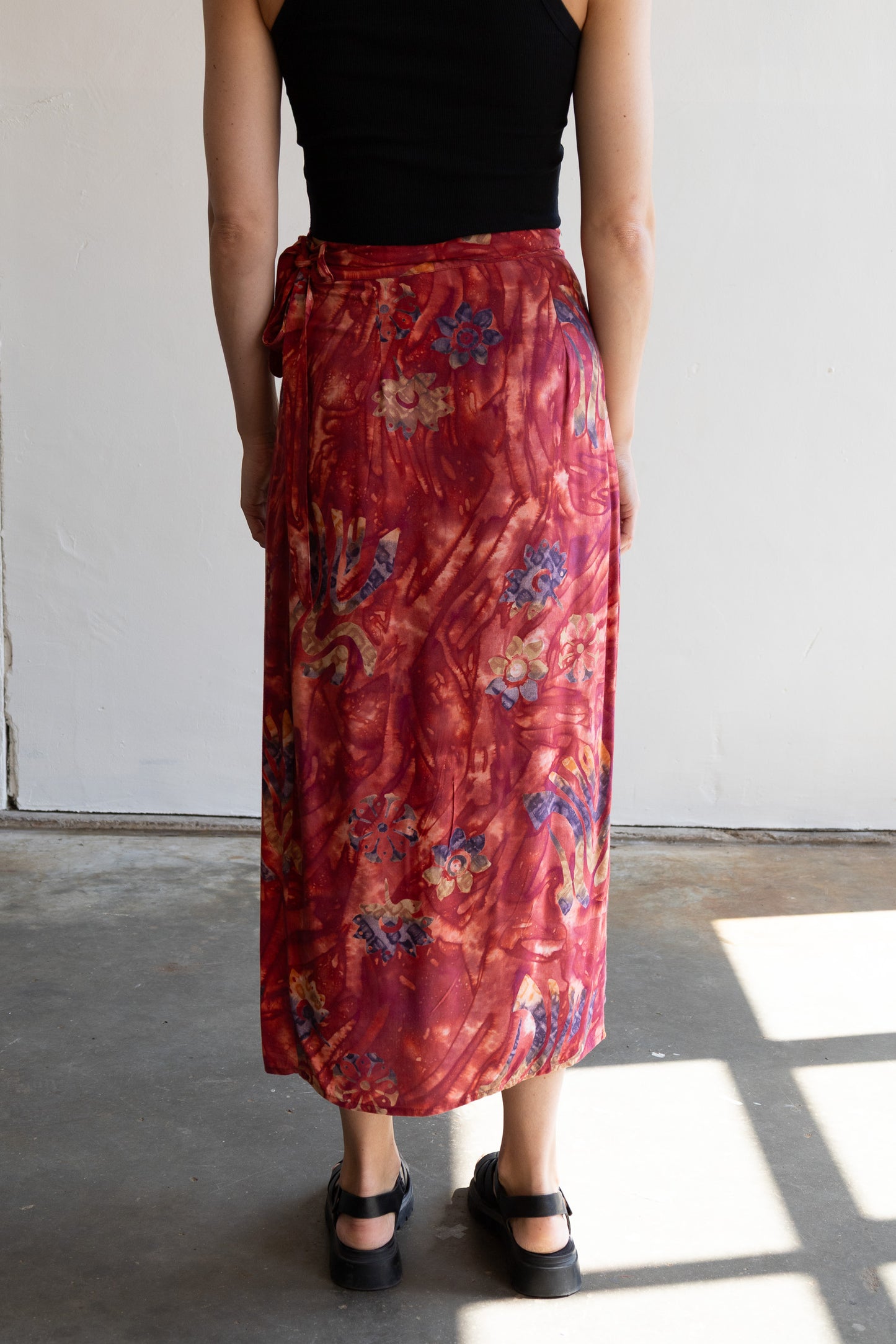 rania wrap skirt - M