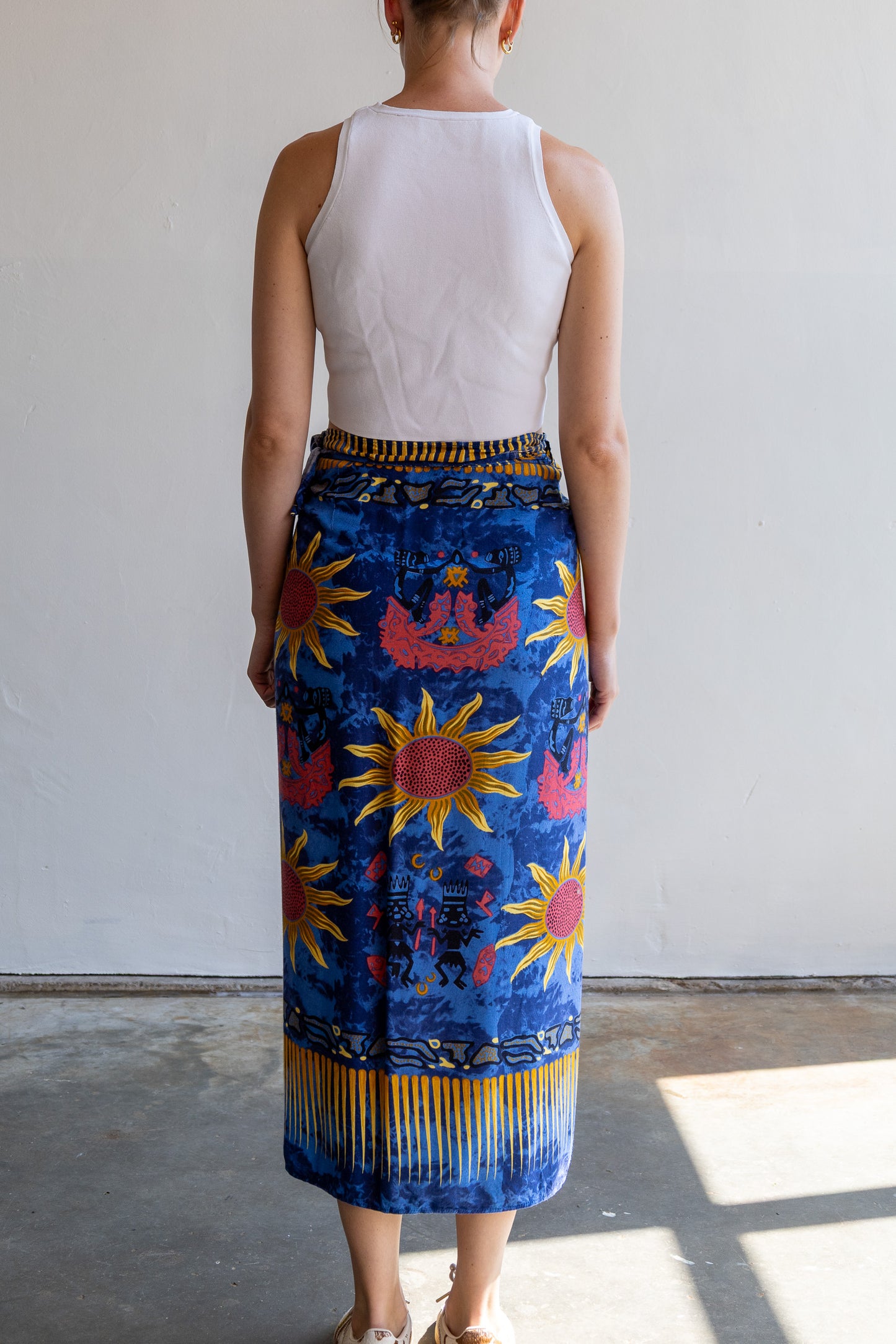 rose wikkel rok - S/L