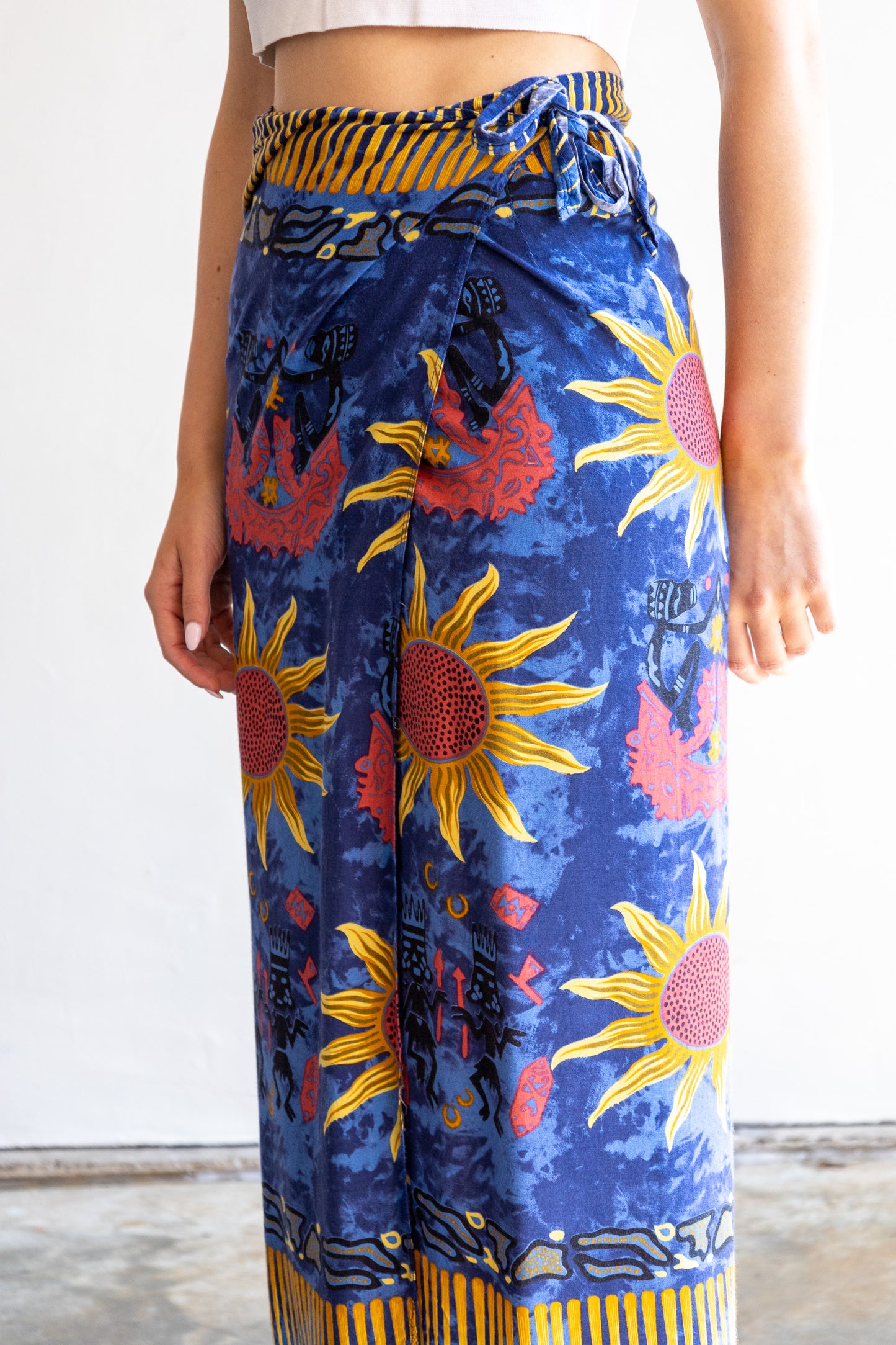 rose wikkel rok - S/L