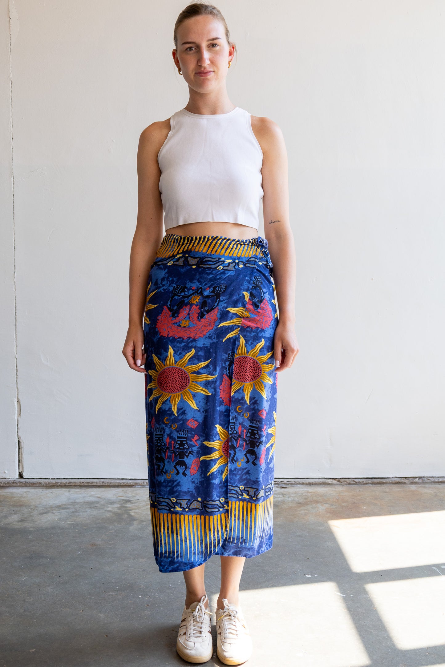 rose wikkel rok - S/L