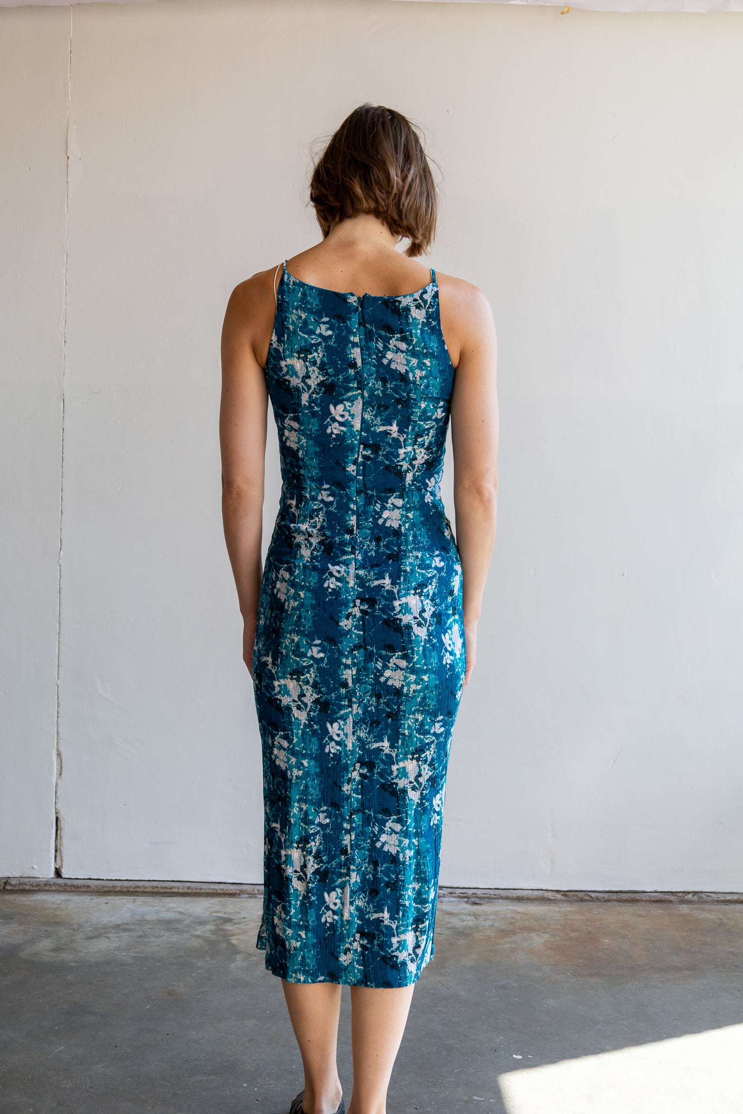 river slip dress - S