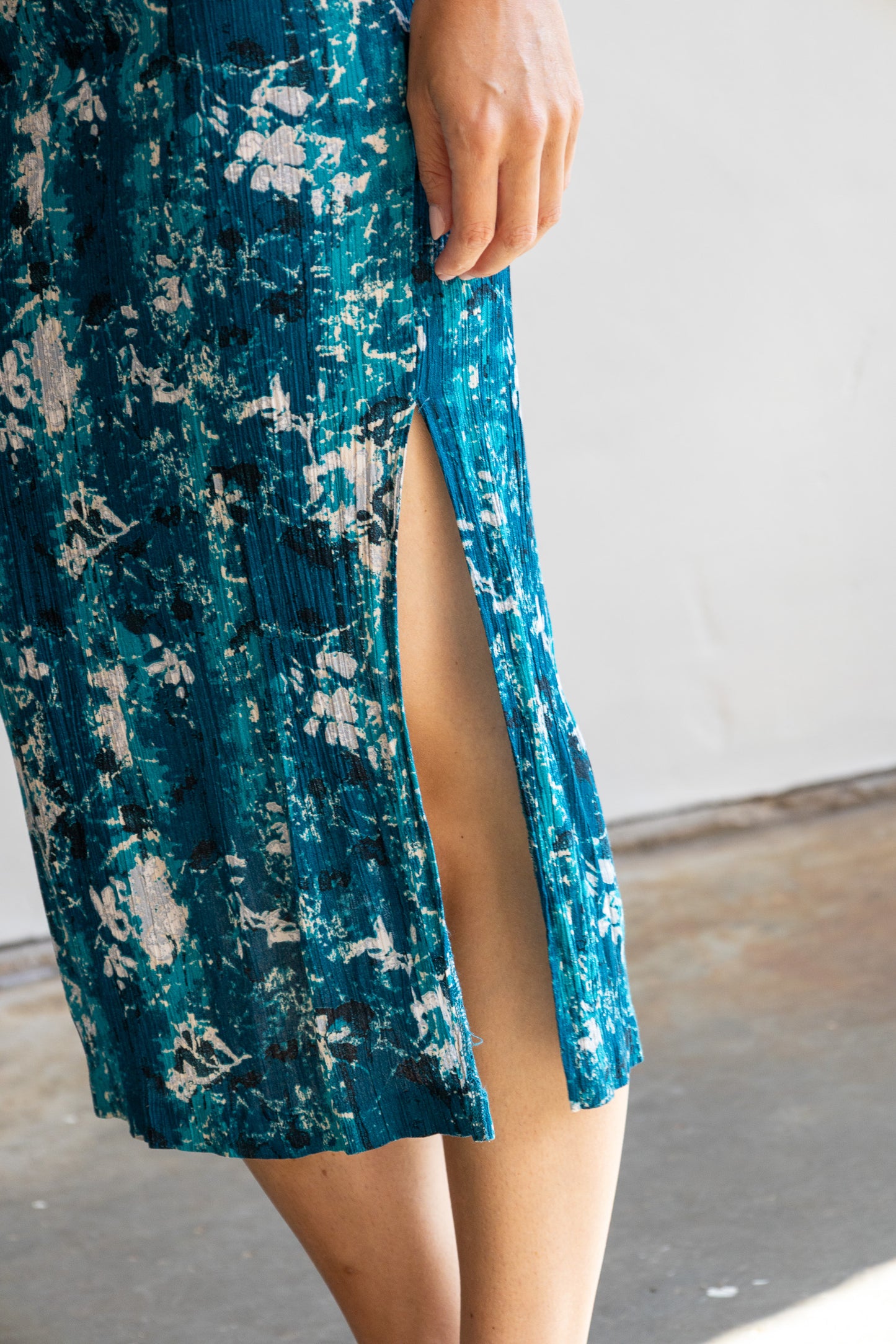 river slip dress - S