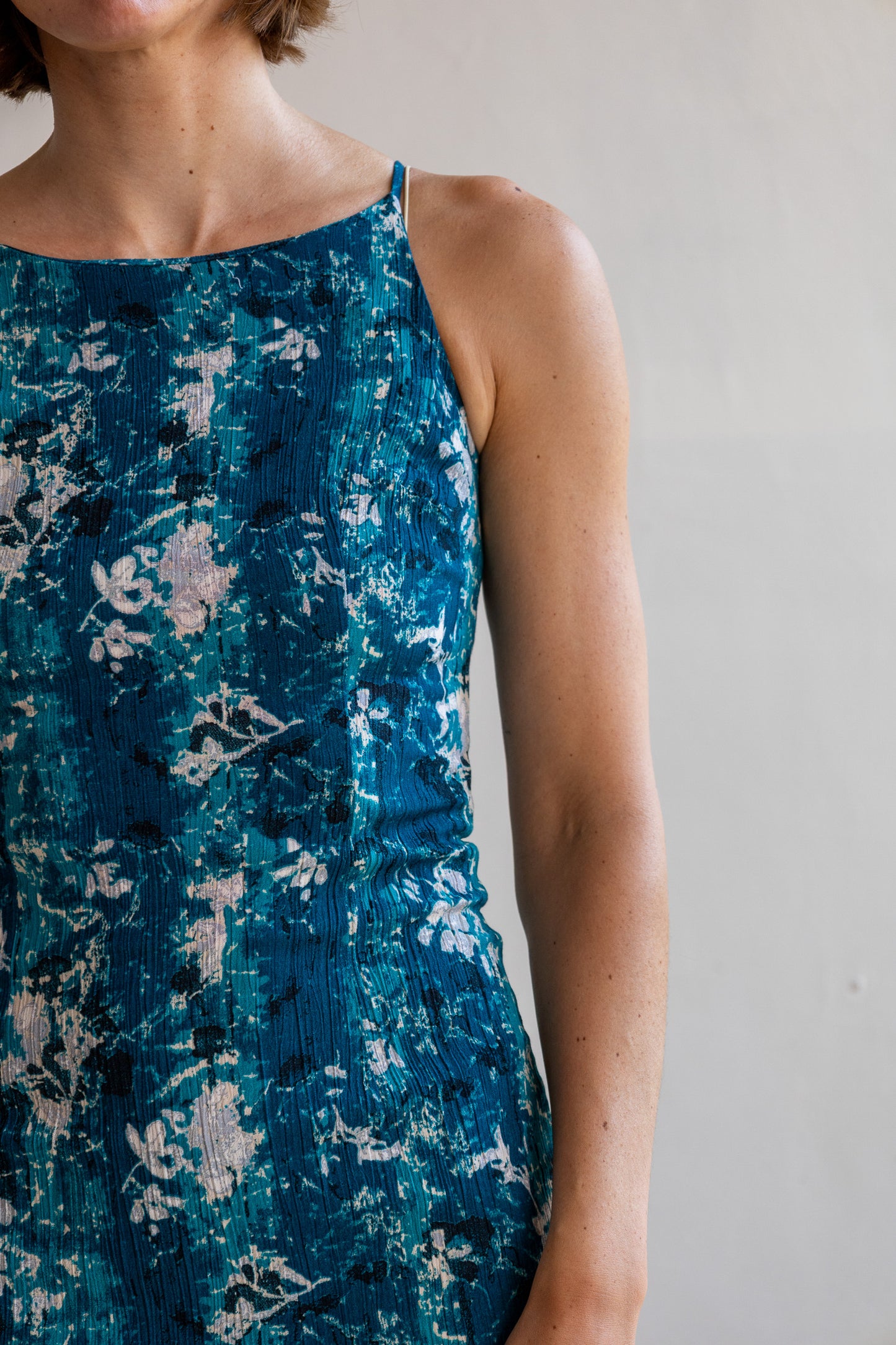 river slip dress - S