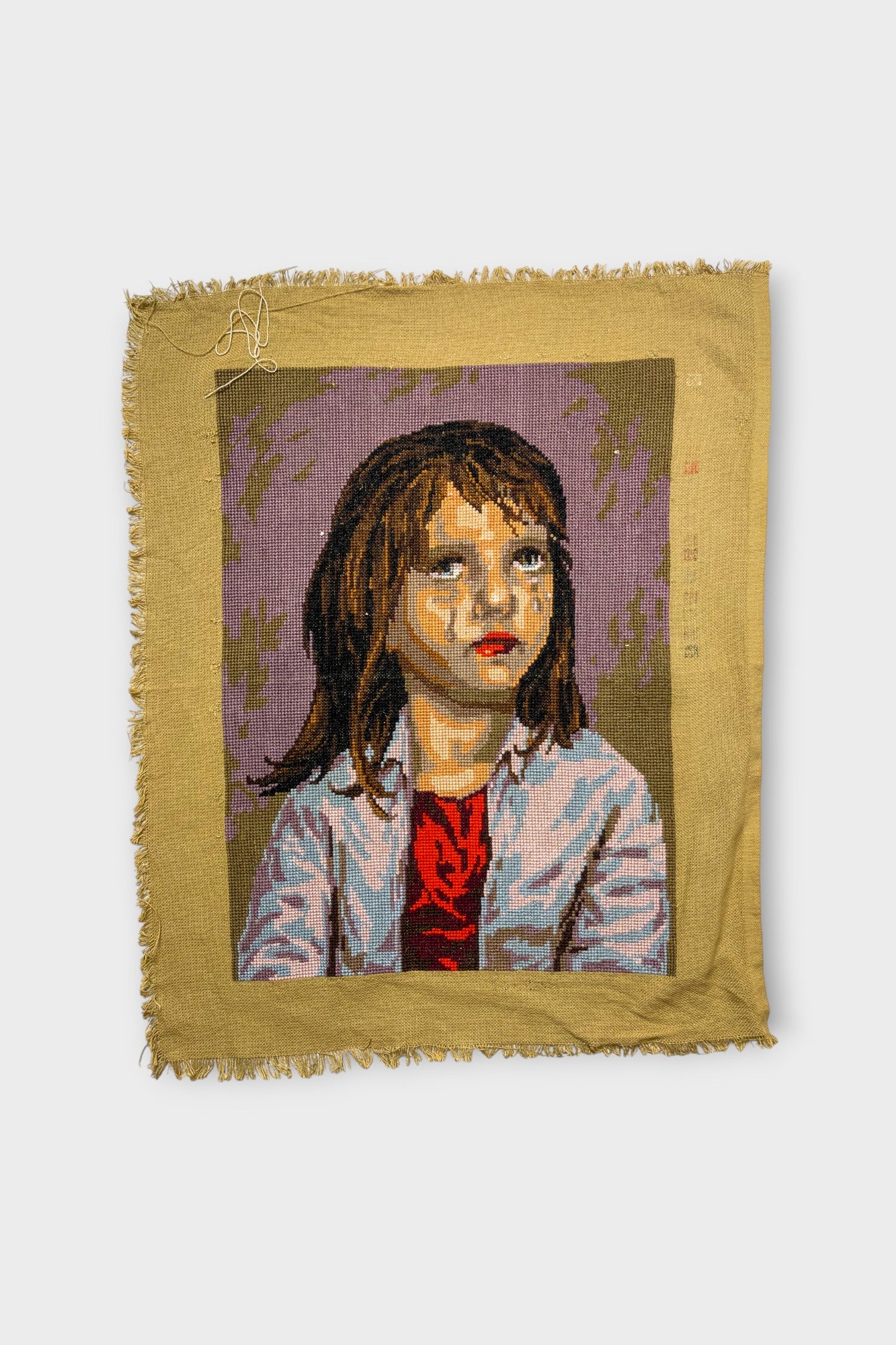 crossbody bag - crying girl