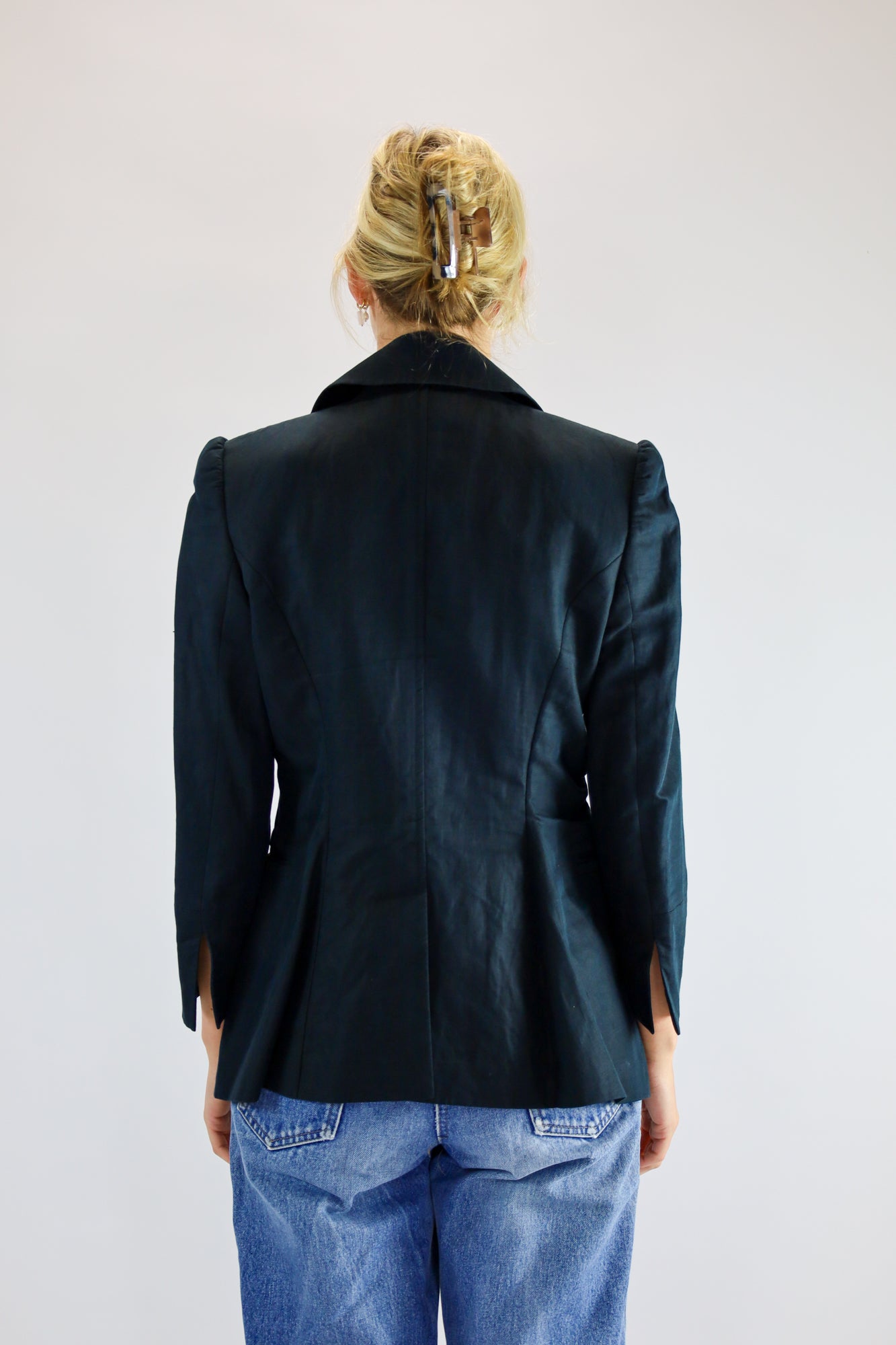 vano black blazer - S